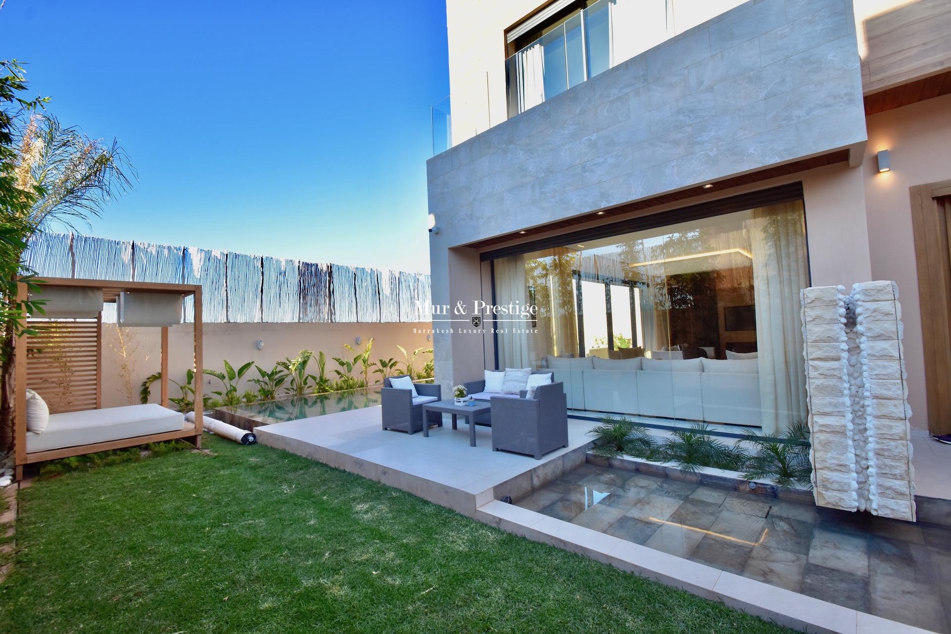 Agence immobilière Marrakech – Maison moderne à vendre  - copie
