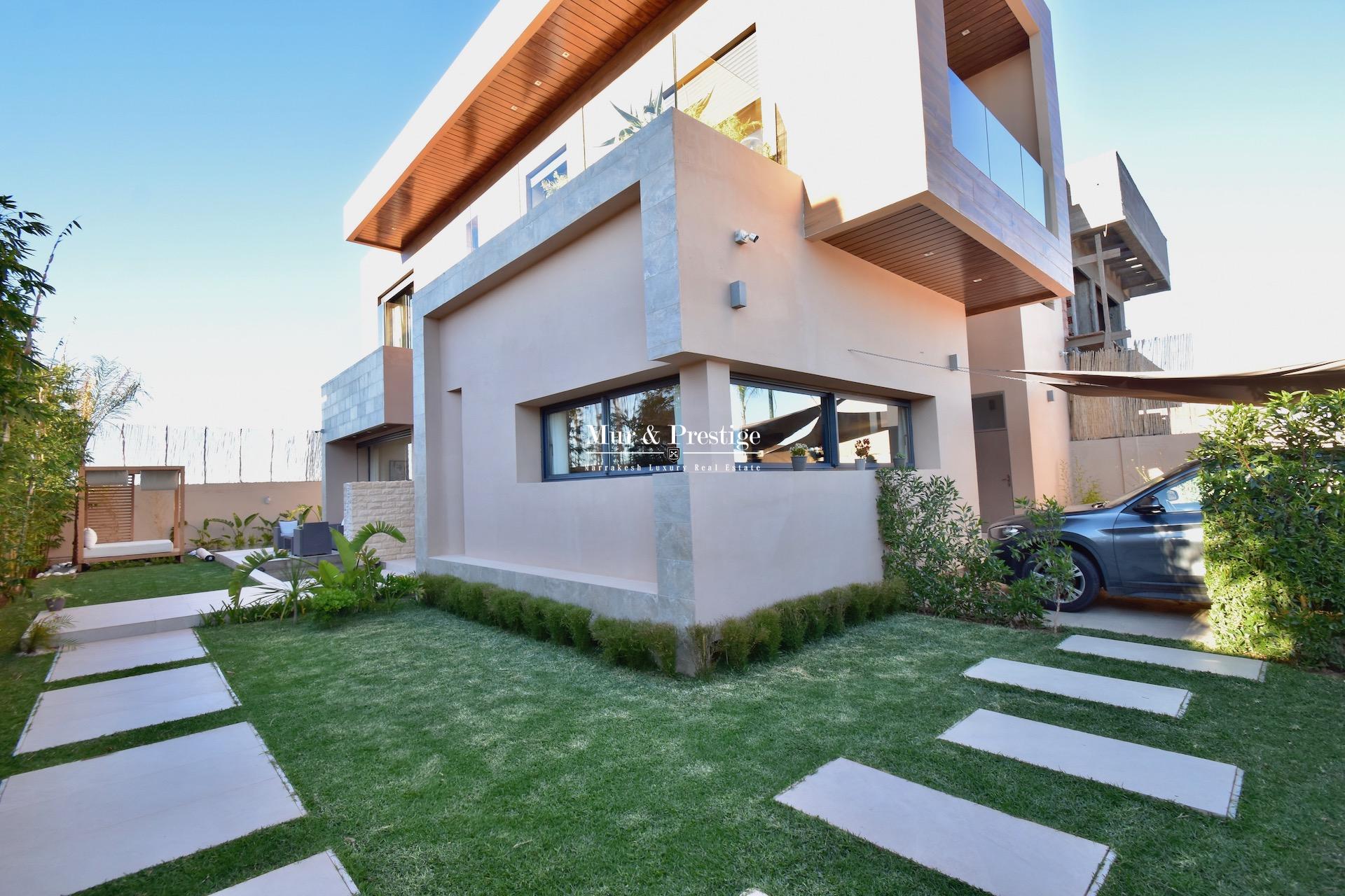 Agence immobilière Marrakech – Maison moderne à vendre  - copie