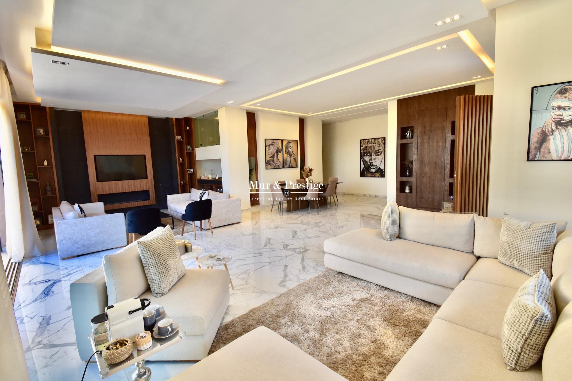 Agence immobilière Marrakech – Maison moderne à vendre  - copie