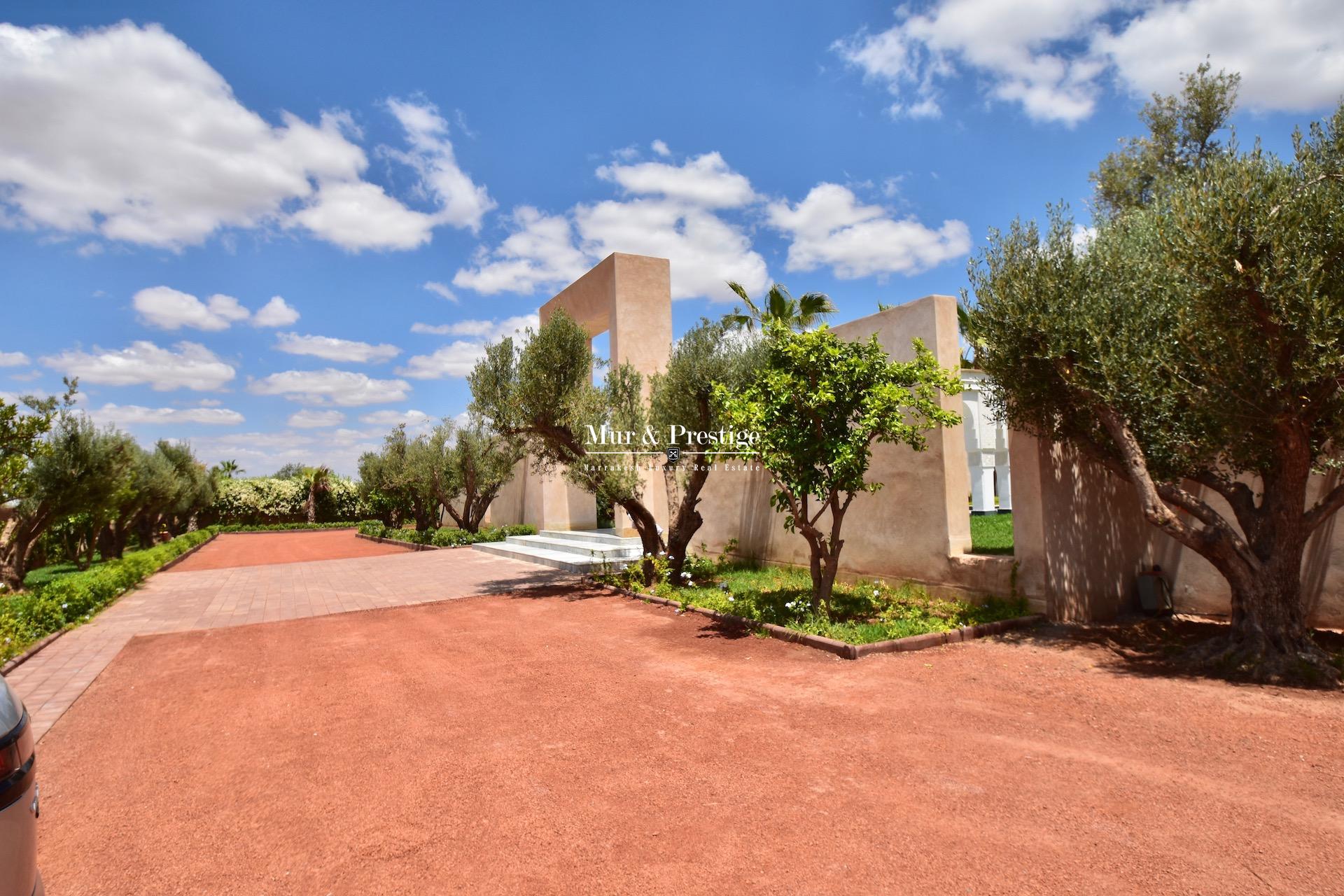 Vente villa de luxe à Marrakech - copie