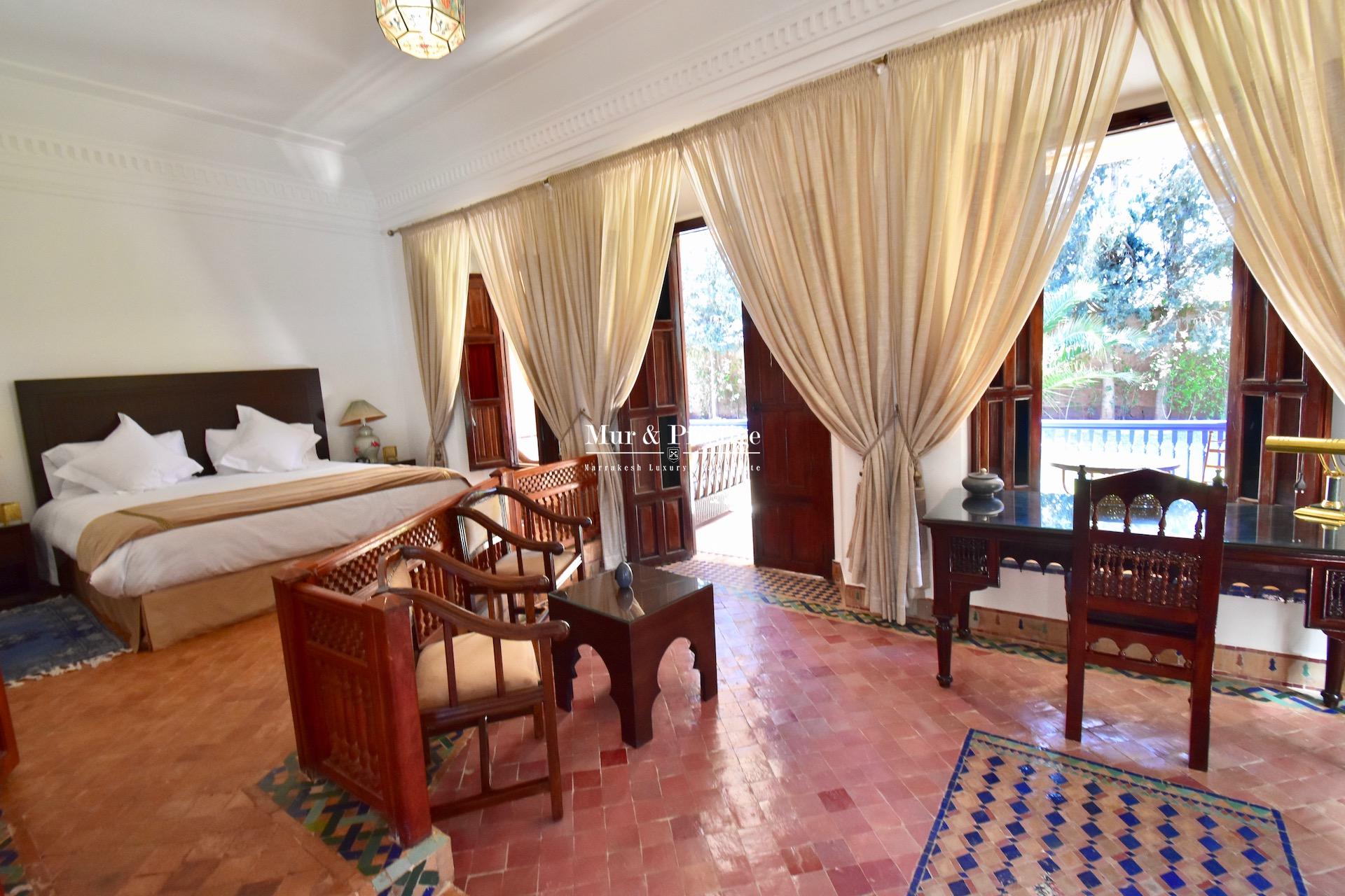 Maison à vendre Charles Boccara sur un hectare à Marrakech 