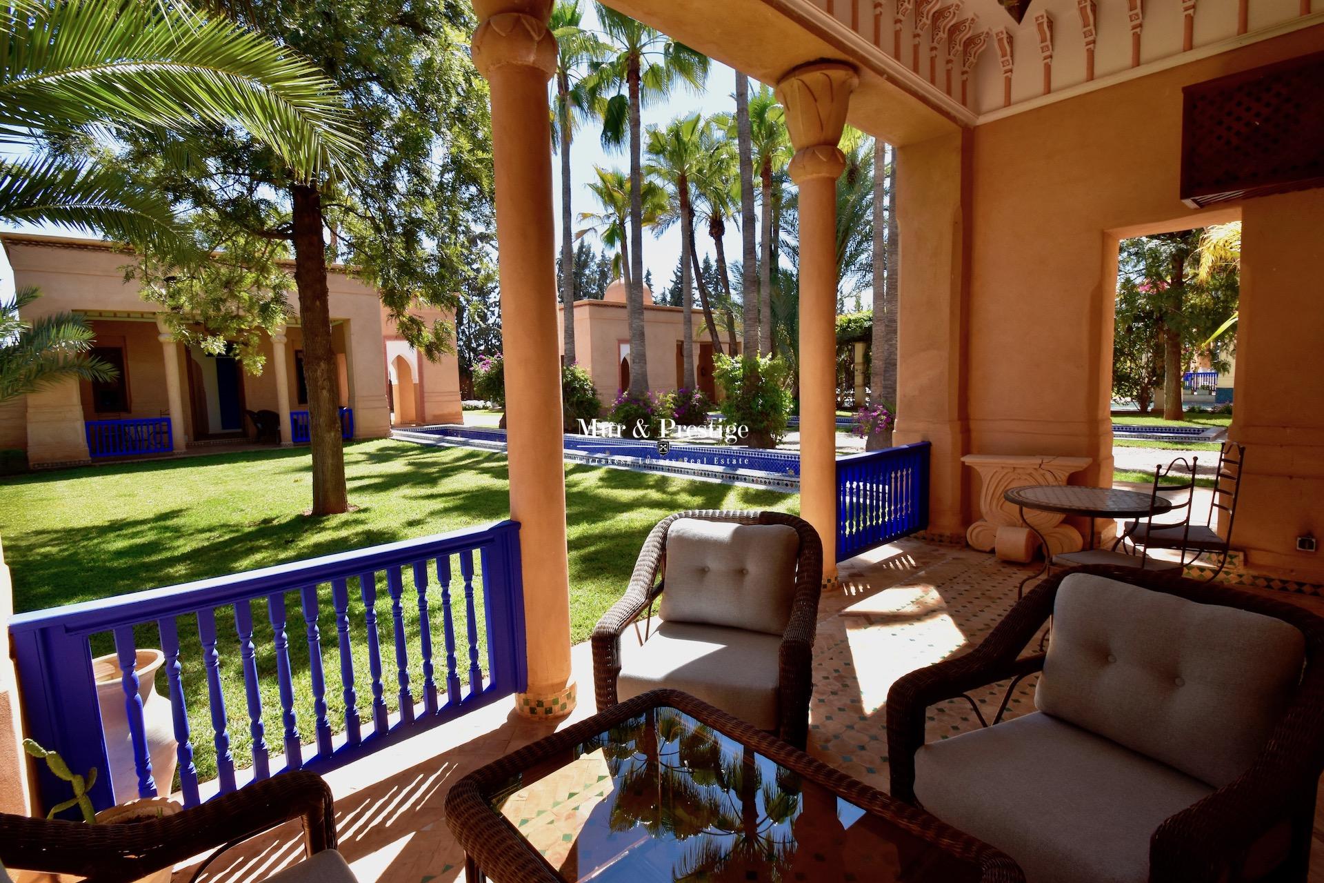 Maison à vendre Charles Boccara sur un hectare à Marrakech 