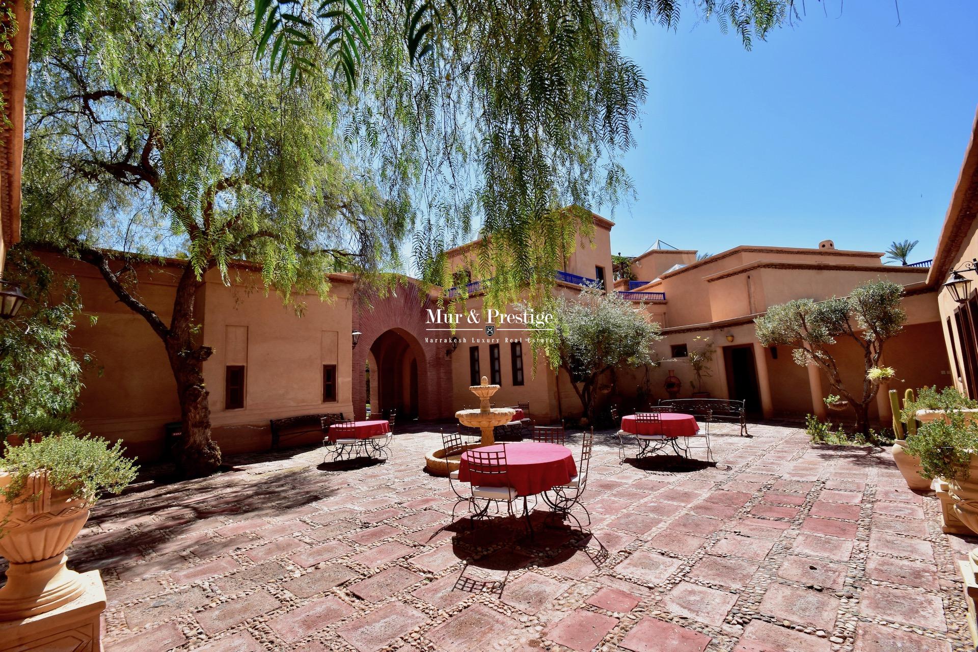 Maison à vendre Charles Boccara sur un hectare à Marrakech 