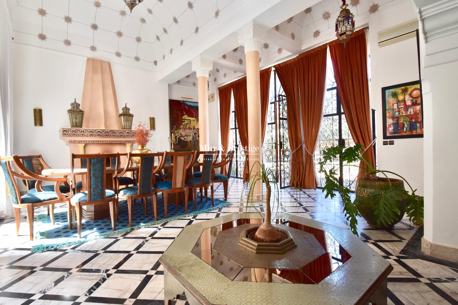 Maison à vendre Charles Boccara sur un hectare à Marrakech 