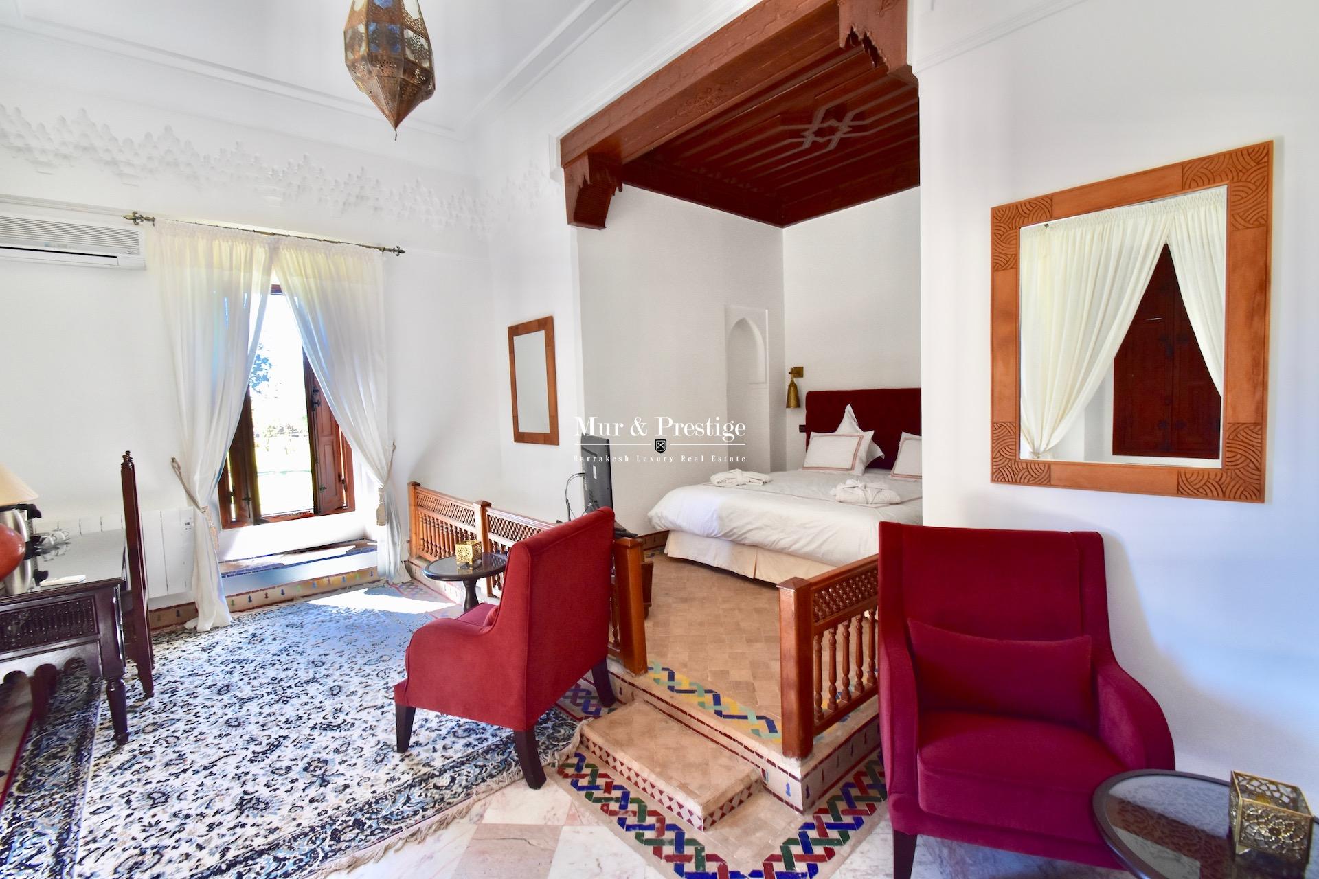 Maison à vendre Charles Boccara sur un hectare à Marrakech 