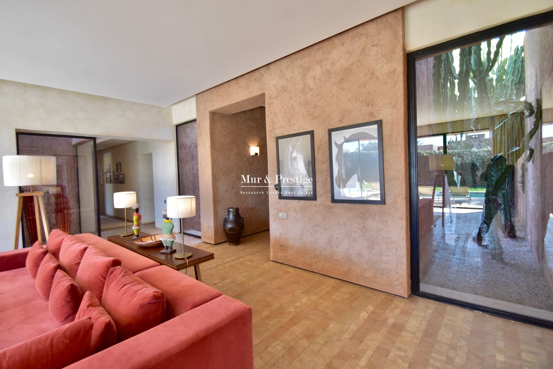 Maison à louer au Fairmont Royal Palm Marrakech - Agence Immobilière