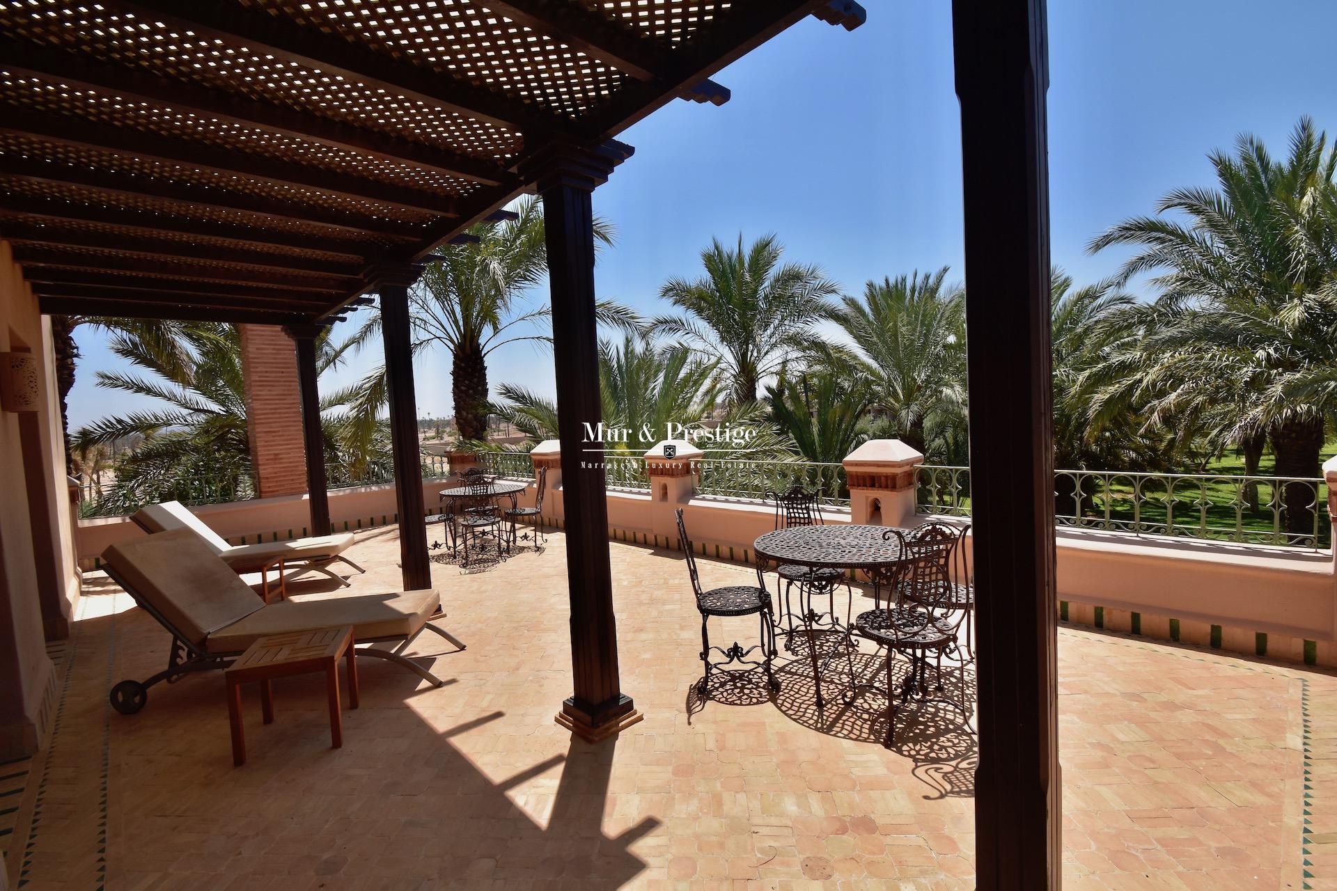 Agence Immobilière  Marrakech - Propriété en vente à la Palmeraie 