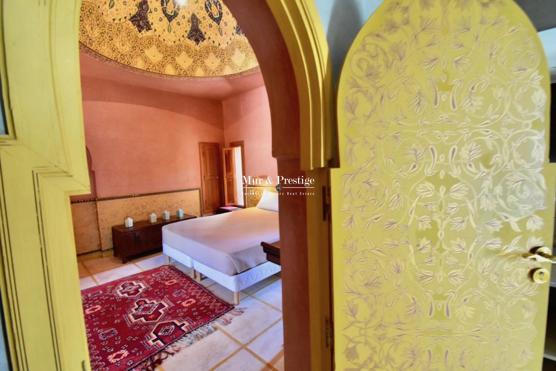 Palais en vente à Marrakech sur 4 hectares - Agence Immobilière 