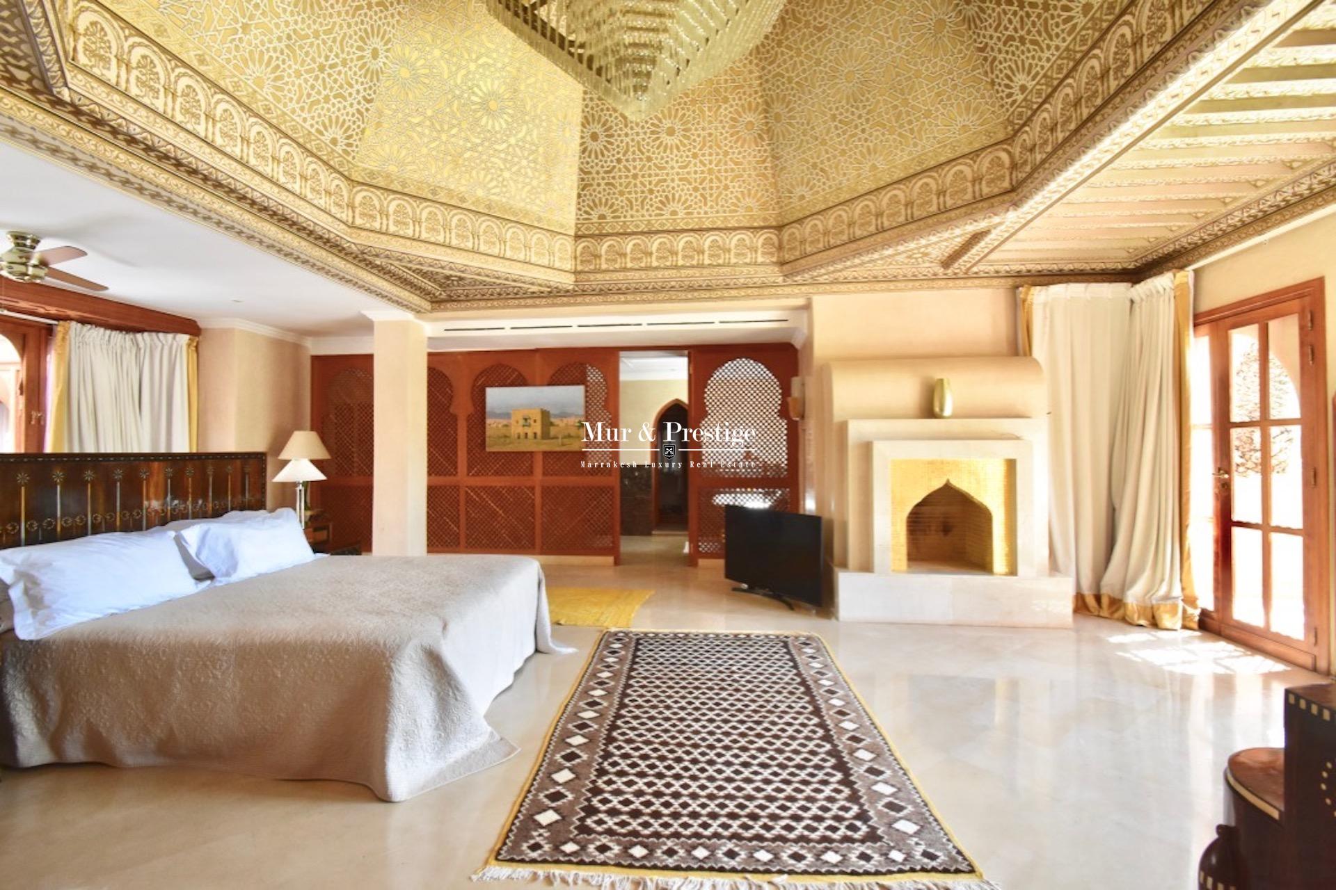 Palais en vente à Marrakech sur 4 hectares - Agence Immobilière 