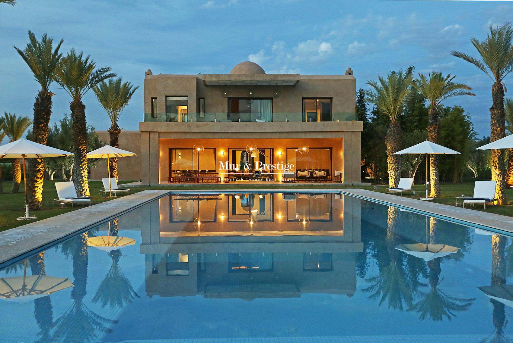 Vente d’une villa de prestige a Marrakech