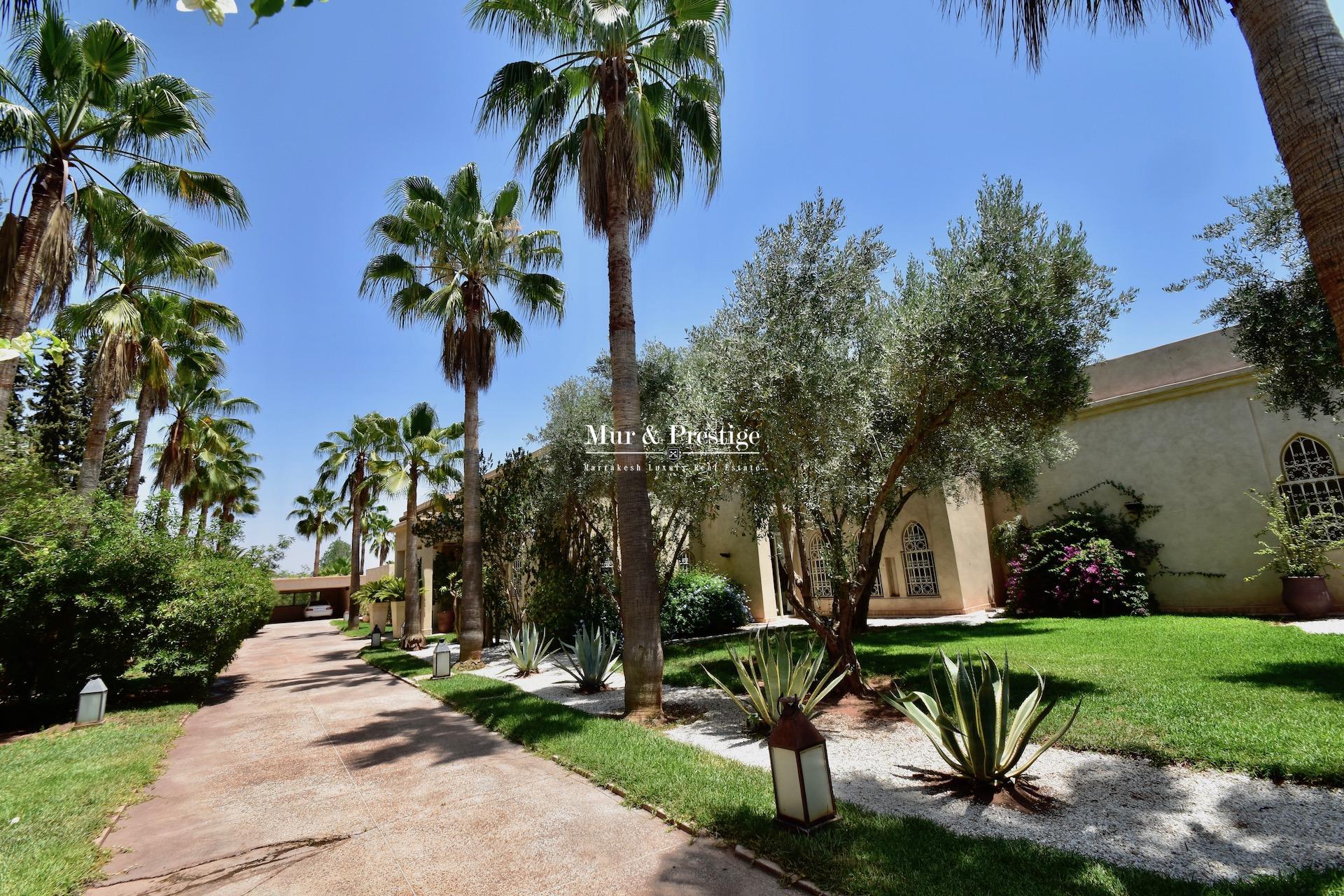 Villa à l’allure d’un Palais à vendre à Marrakech  - copie