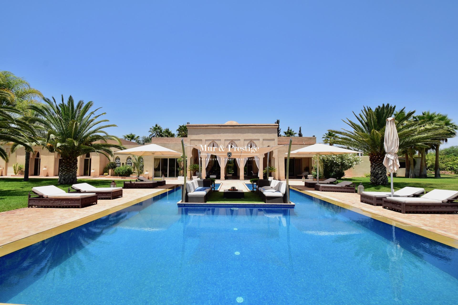 Villa à l’allure d’un Palais à vendre à Marrakech  - copie