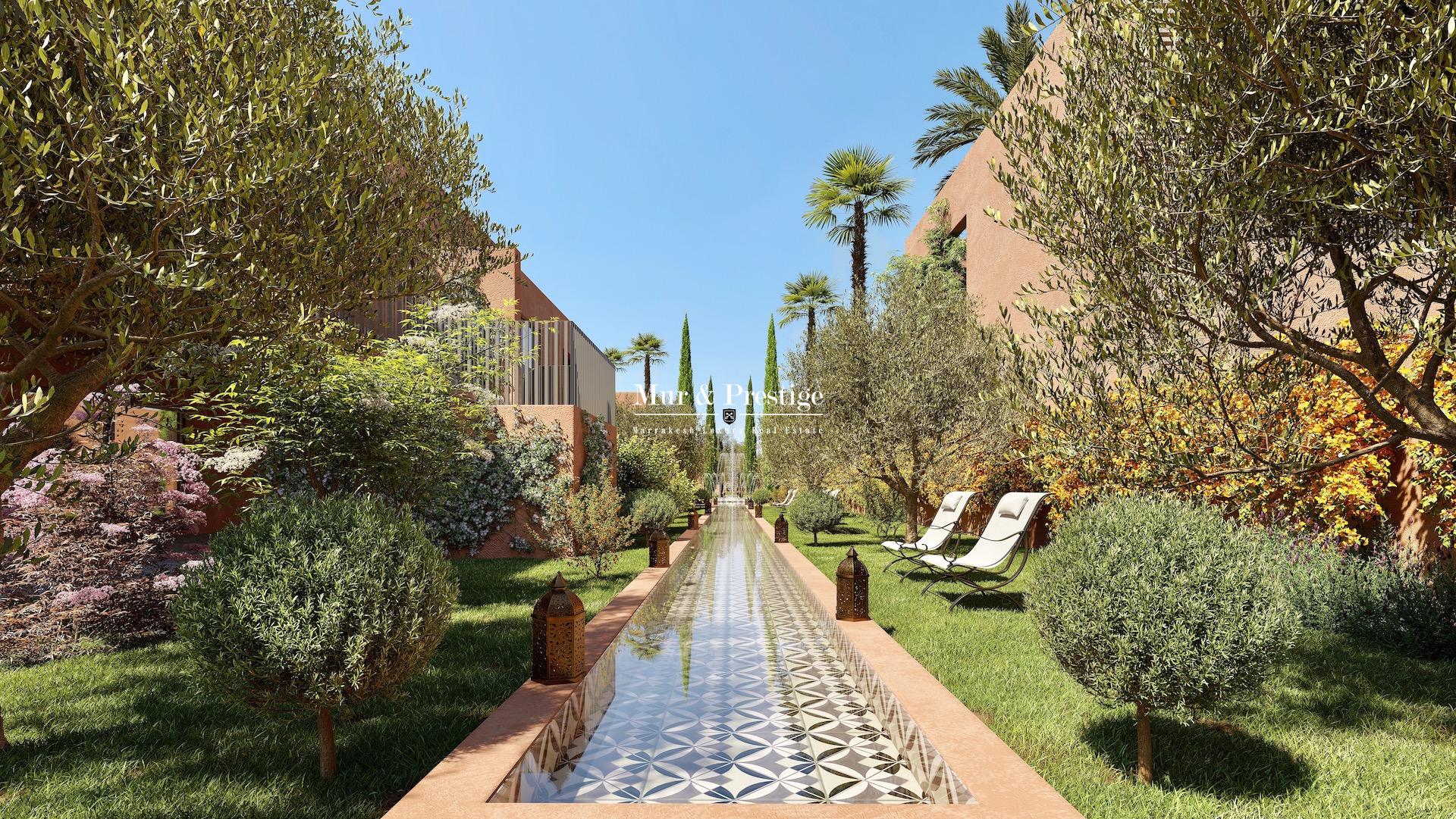 Agence immobilière Marrakech : Maison neuve à vendre sur la route de l’Ourika 