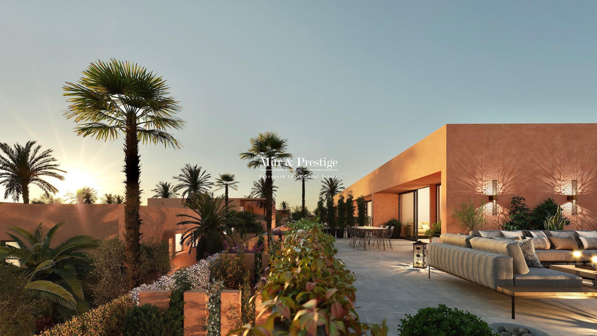 Agence immobilière Marrakech : Maison neuve à vendre sur la route de l’Ourika 