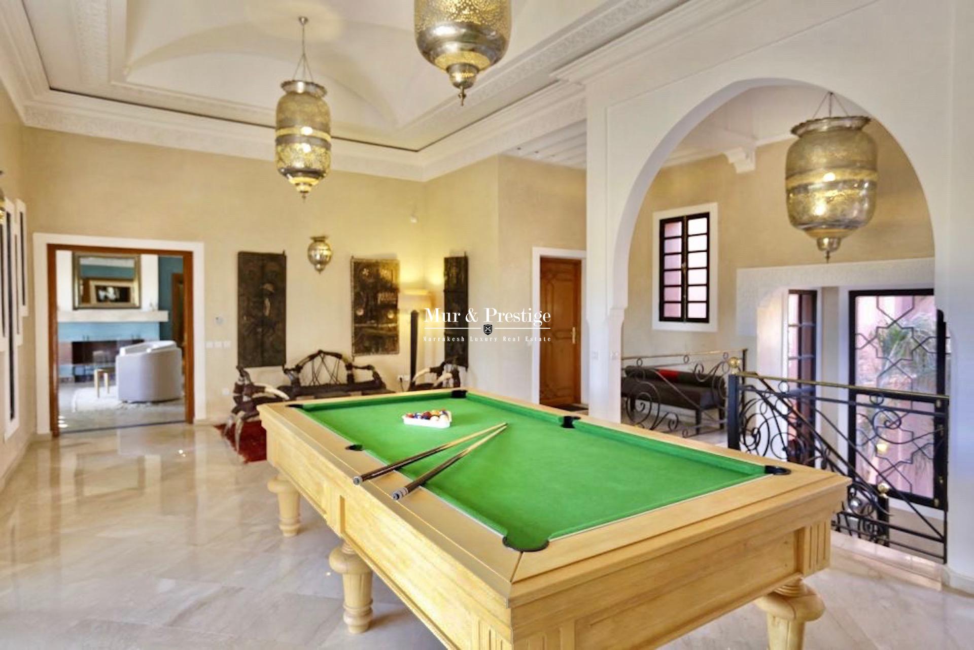 Villa à vendre à Marrakech proche des golfs 