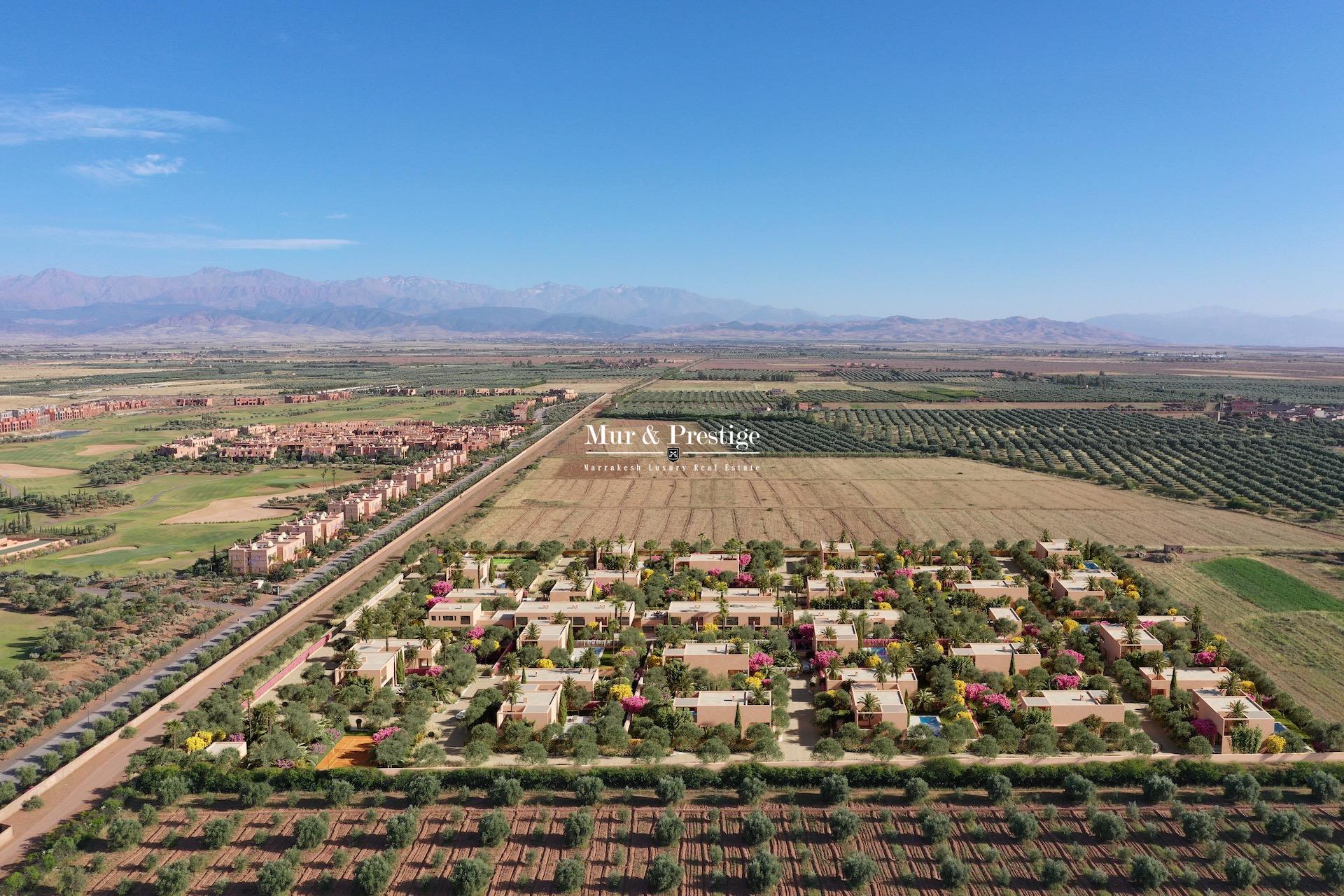 Agence immobilière Marrakech - Maison de plain pied à vendre  