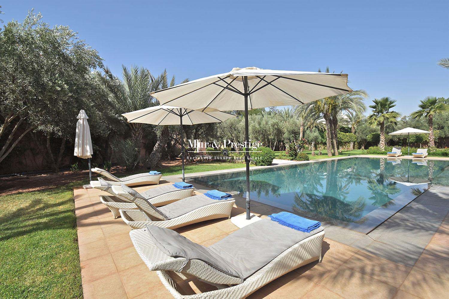 Vente d’une villa contemporaine a Marrakech 