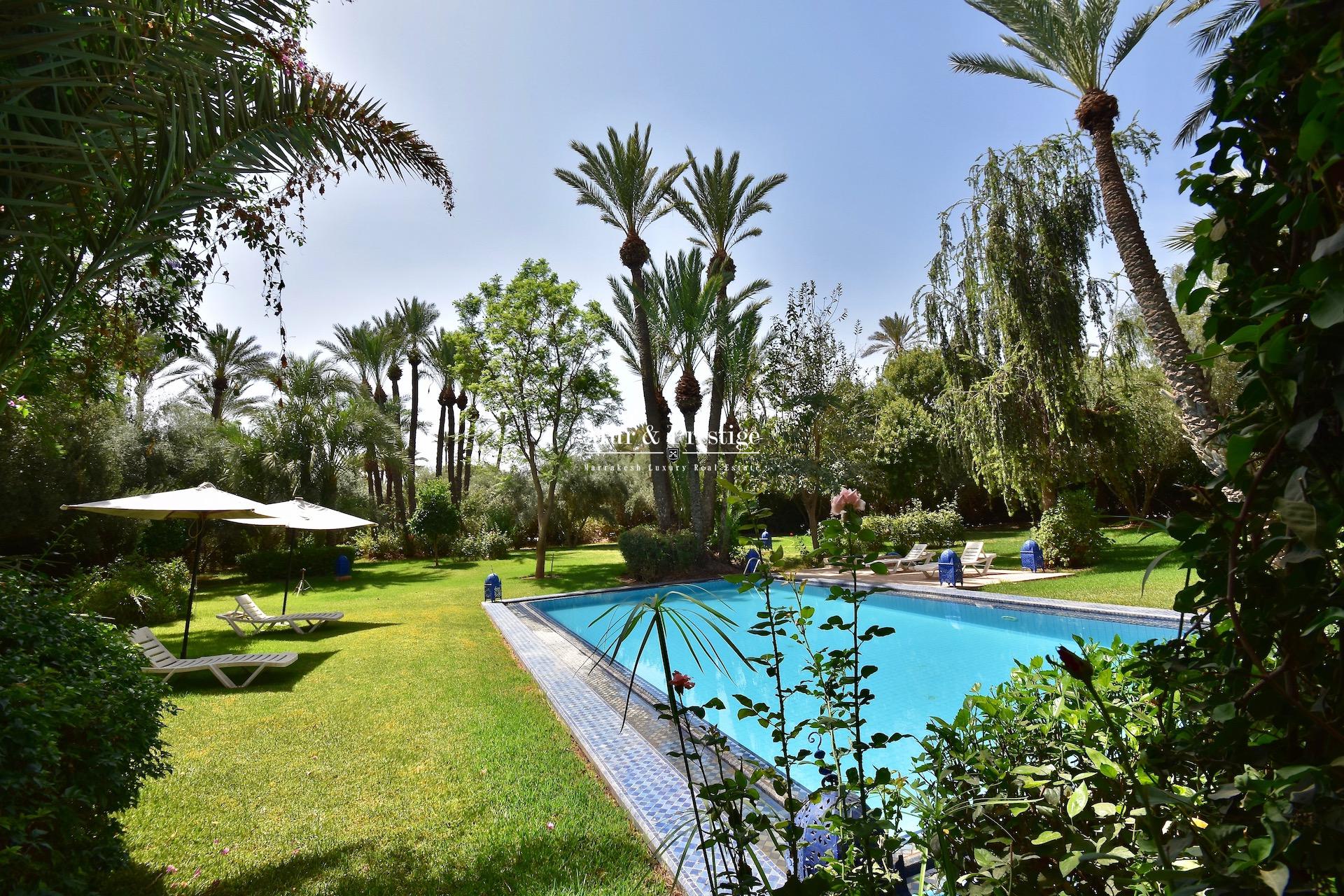 Maison de caractère à louer au coeur de la Palmeraie Marrakech  