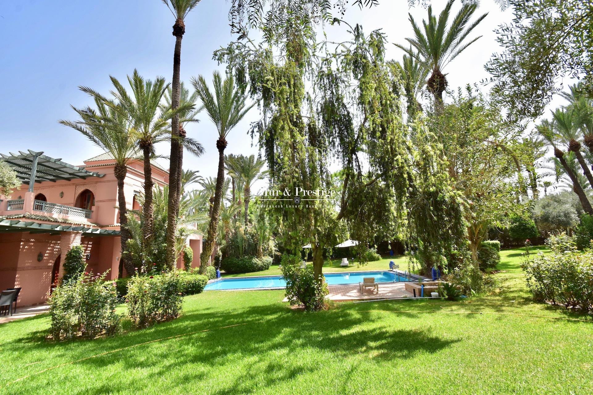 Maison de caractère à louer au coeur de la Palmeraie Marrakech  