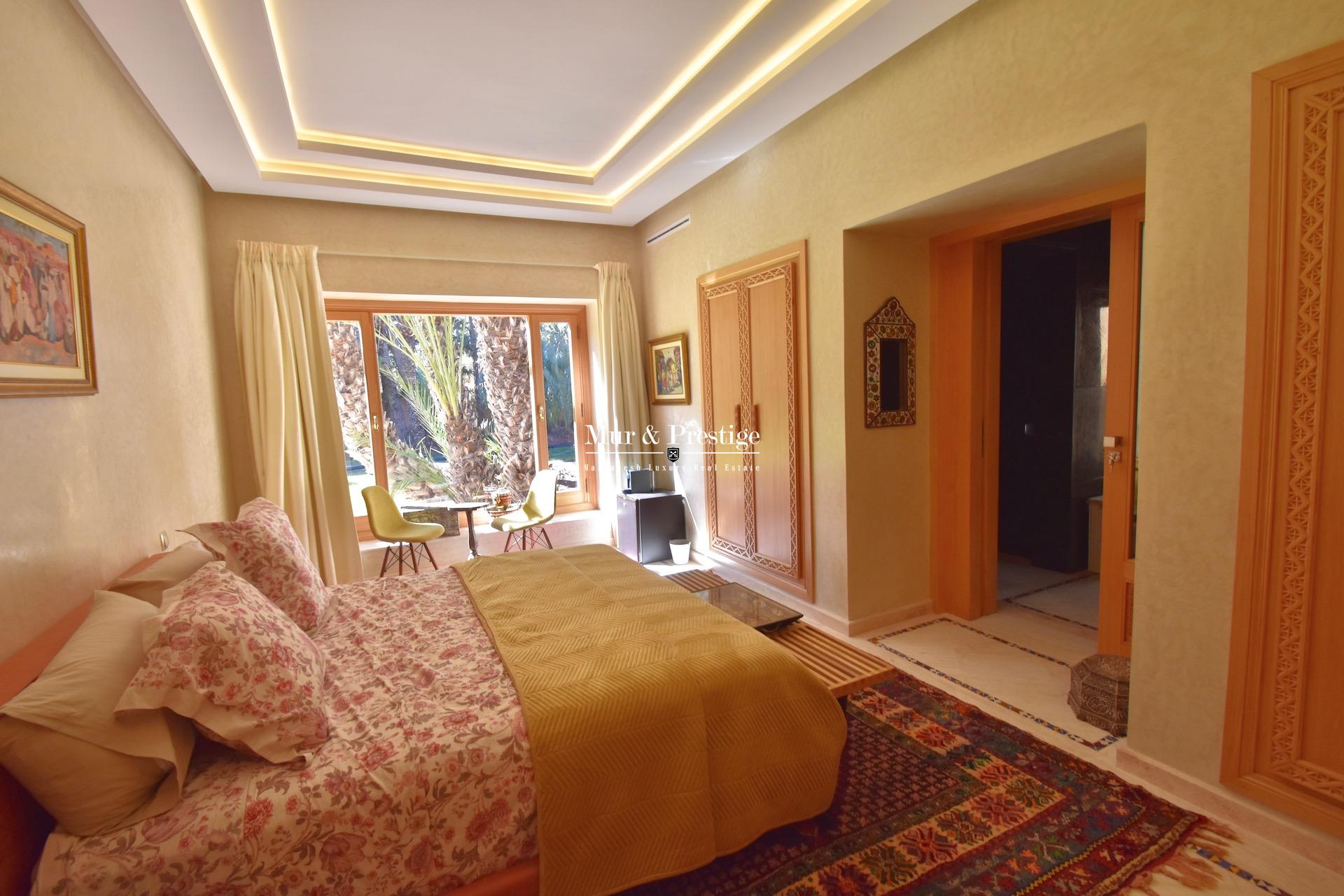 Maison à vendre à la Palmeraie de Marrakech  