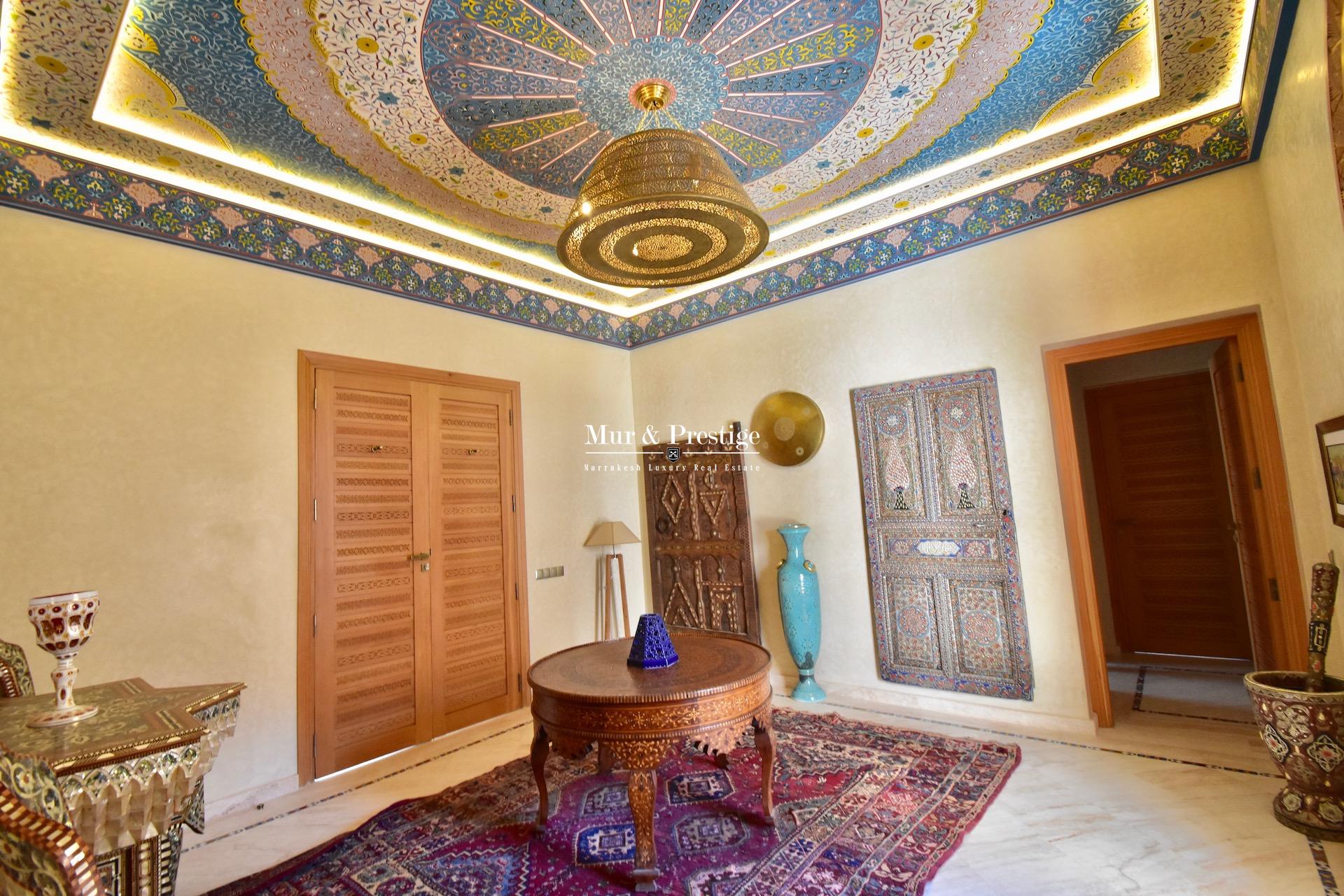 Maison à vendre à la Palmeraie de Marrakech  