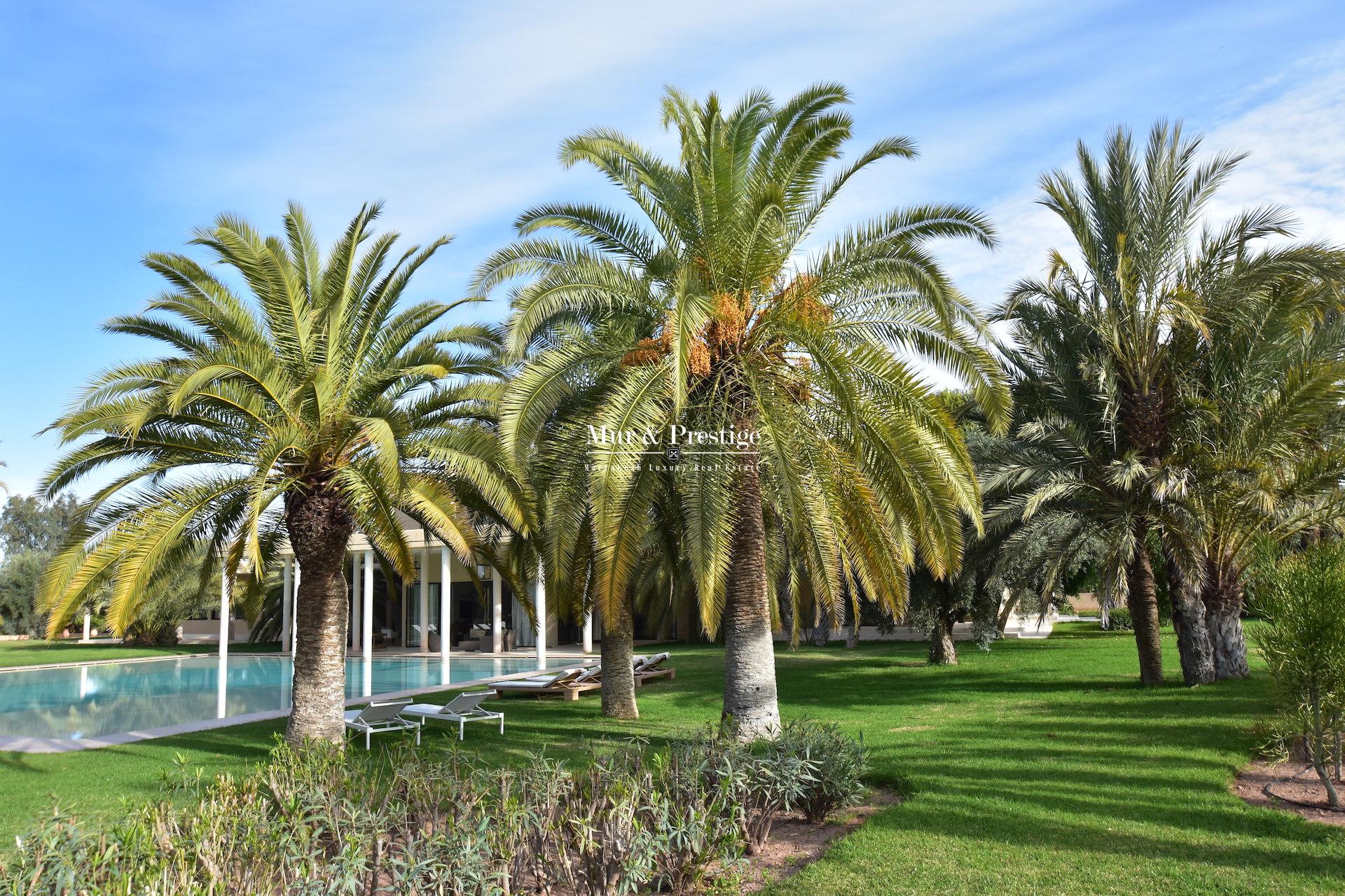 Agence immobilière à Marrakech – Maison de prestige à vendre 