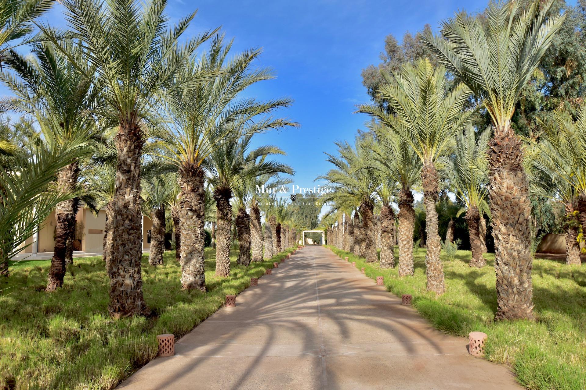 Agence immobilière à Marrakech – Maison de prestige à vendre 