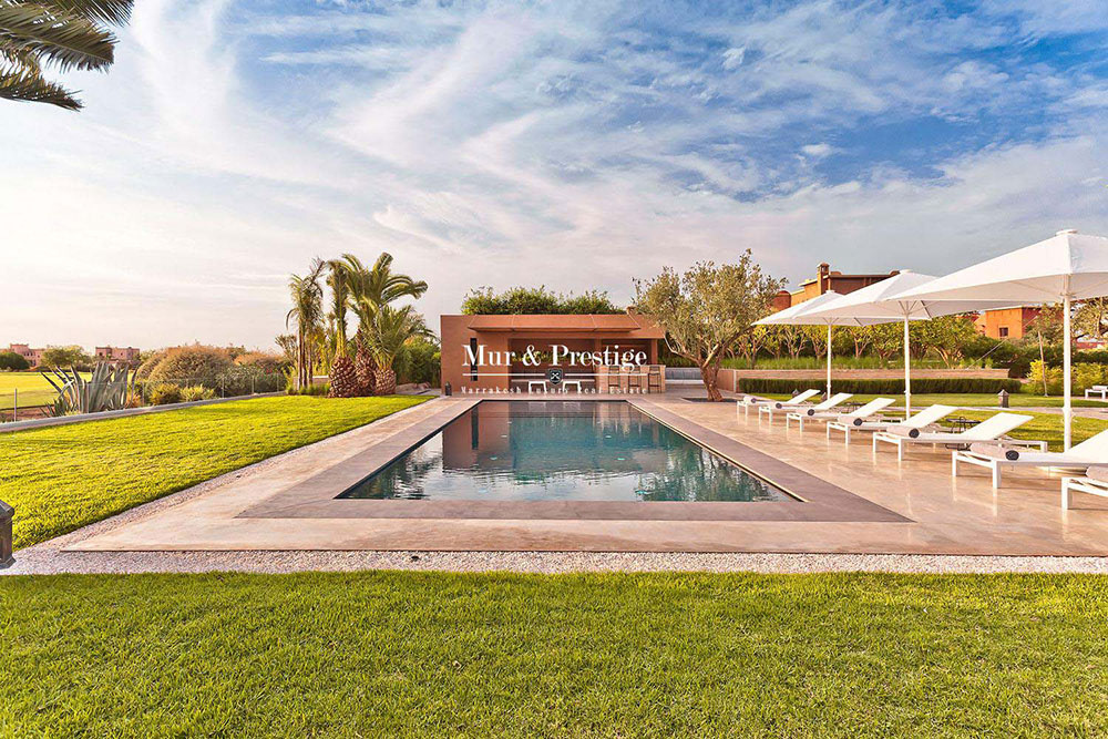 Splendide villa sur golf à vendre à Marrakech 