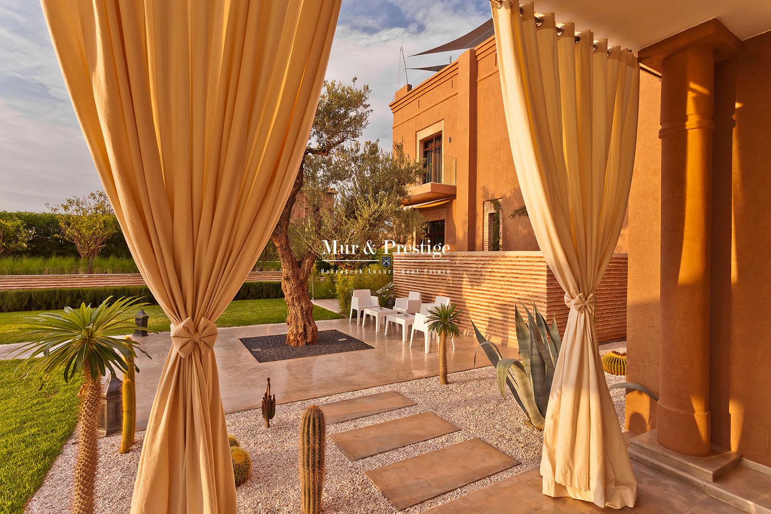 Splendide villa sur golf à vendre à Marrakech 