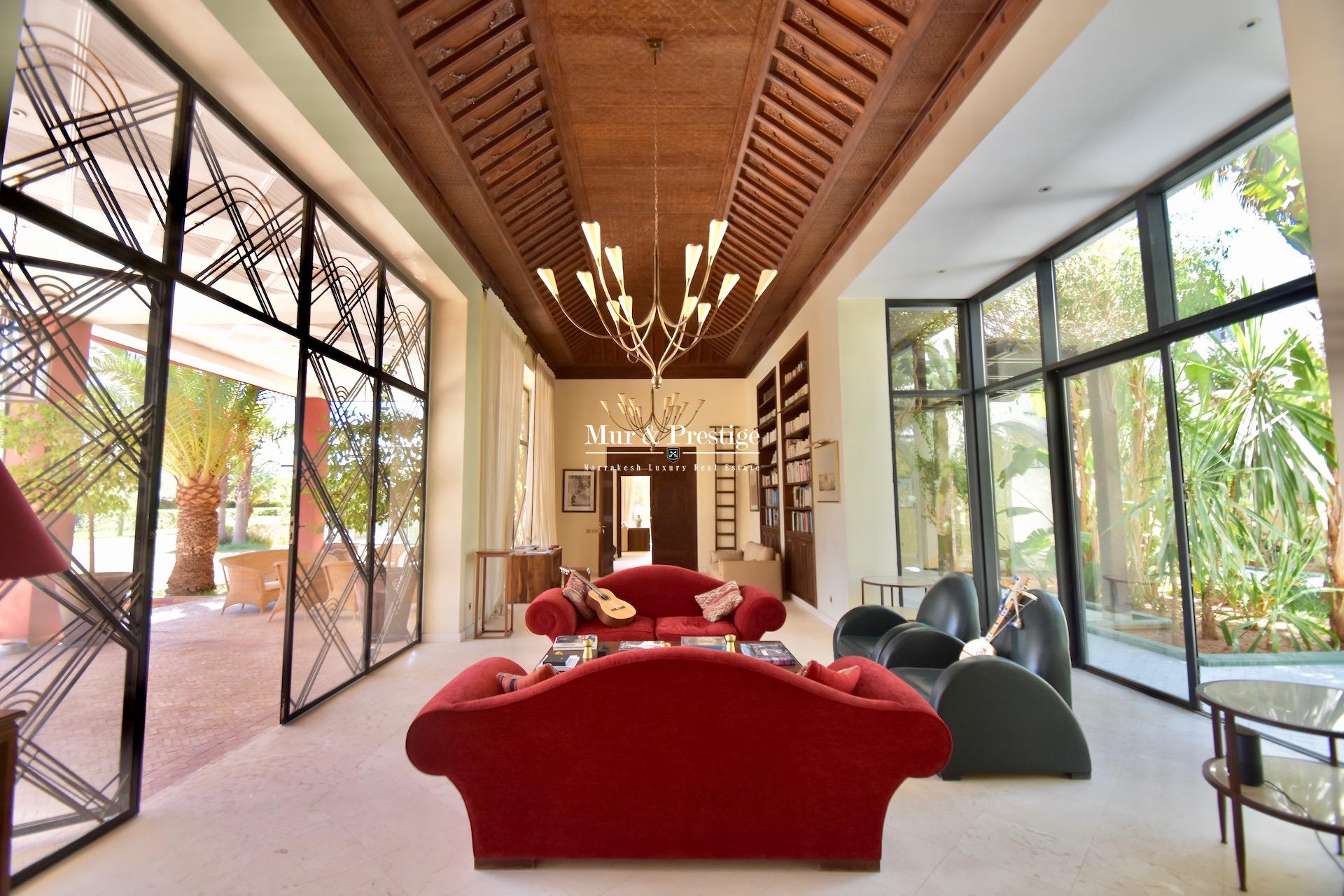 Palais de 1 hectare à vendre sur Golf à Marrakech