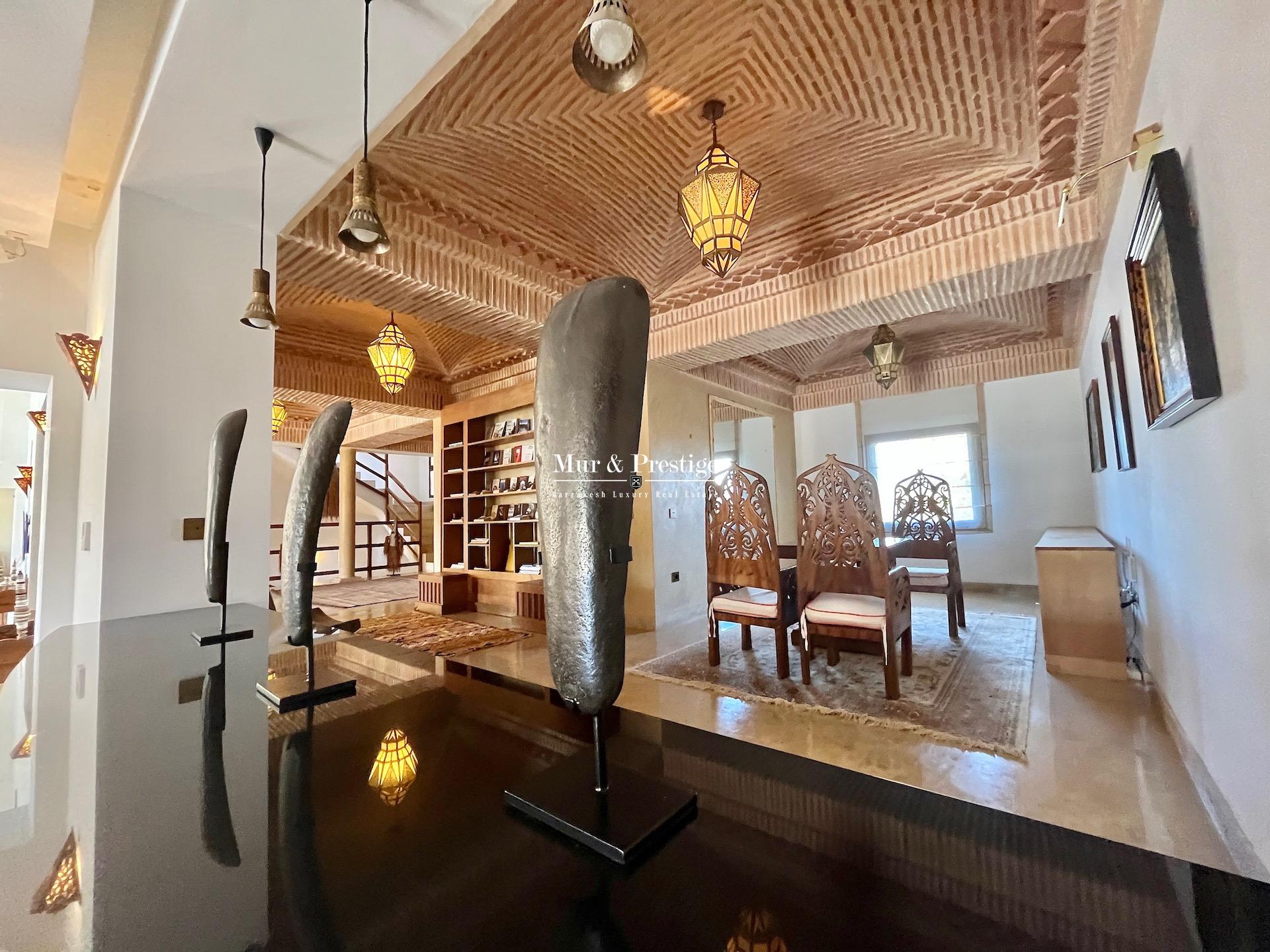 Maison en front de golf en vente a Marrakech -