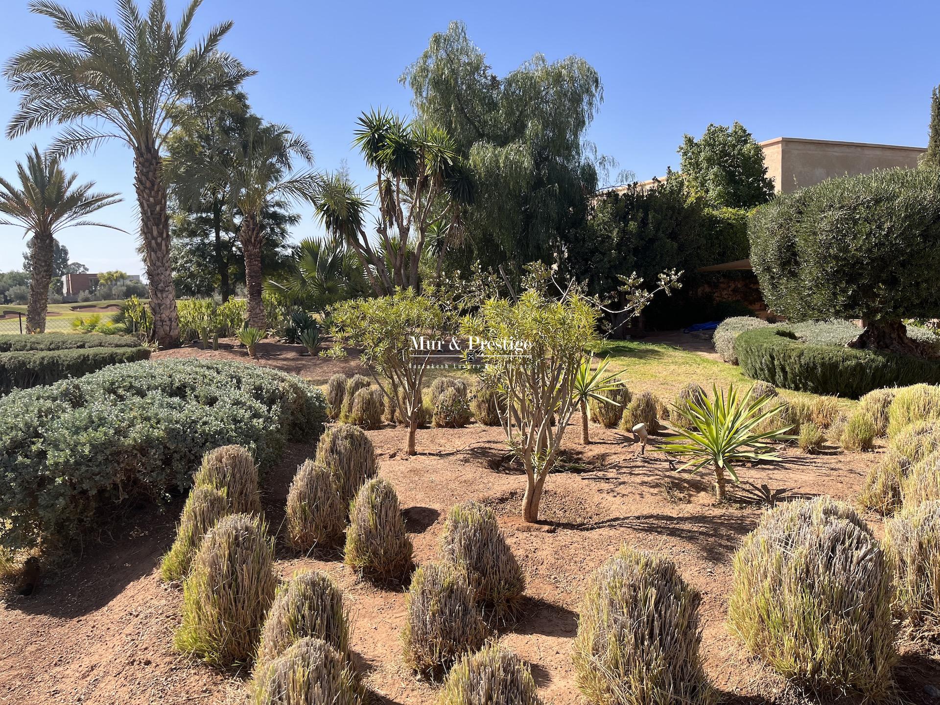 Maison en front de golf en vente a Marrakech -