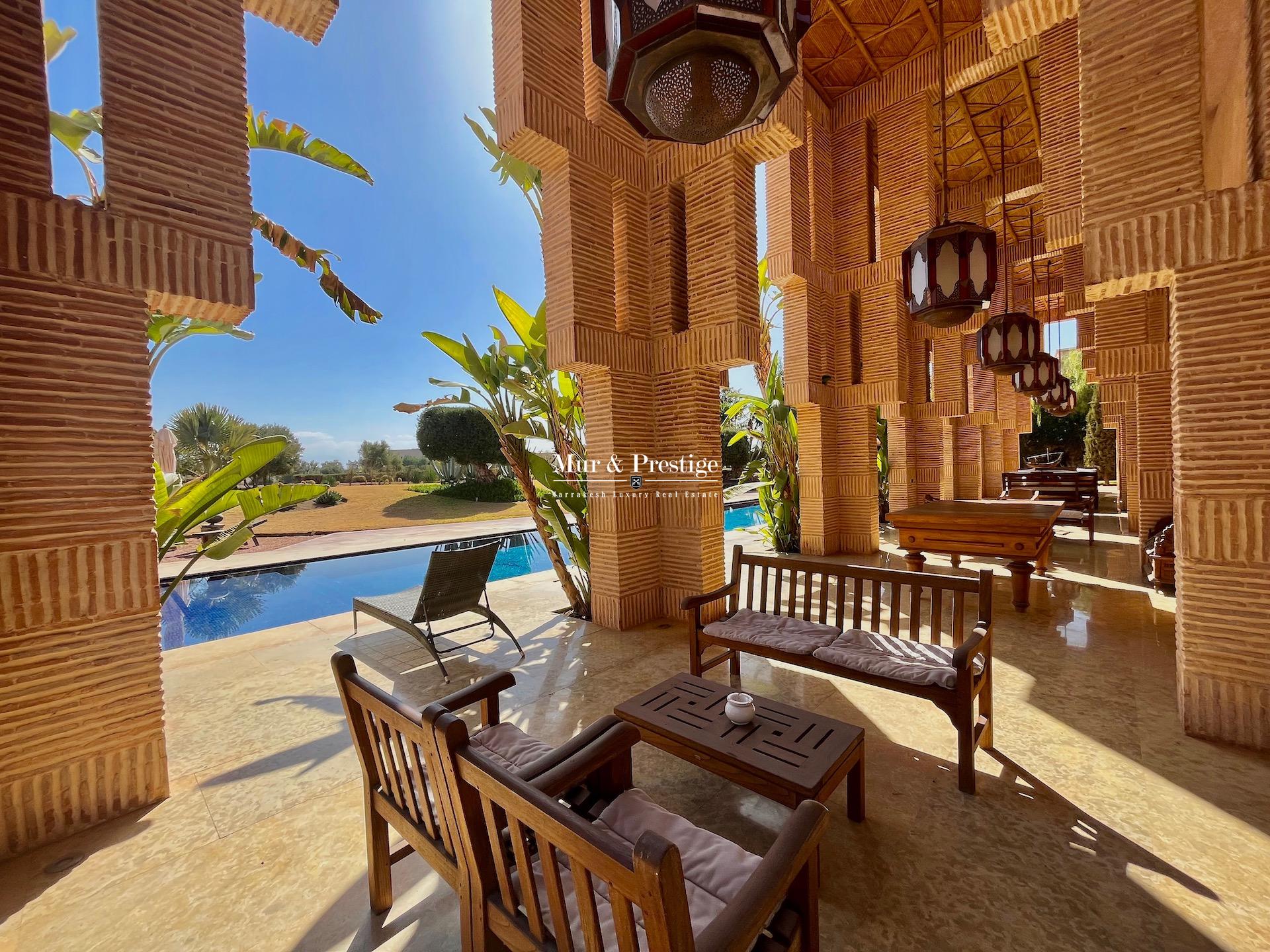 Maison en front de golf en vente a Marrakech -