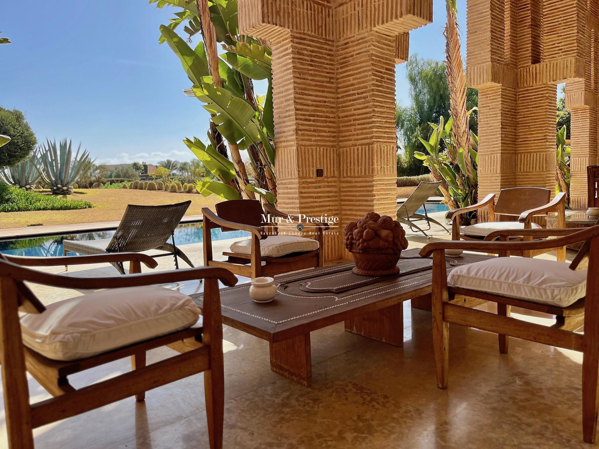 Maison en front de golf en vente a Marrakech -