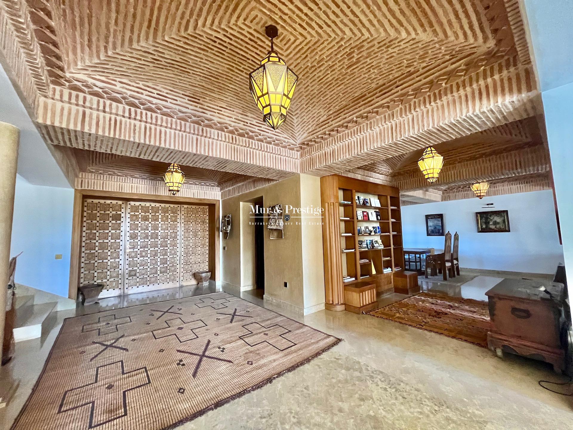 Maison en front de golf en vente a Marrakech -