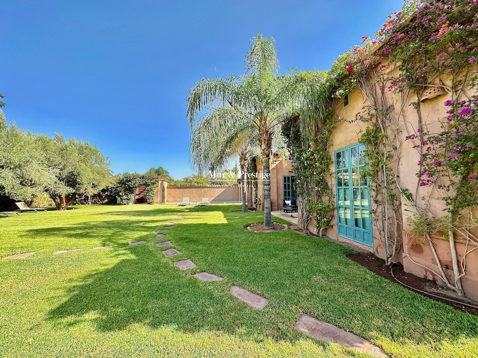Villa Charles Boccara en vente à Marrakech - Agence Immobilière 
