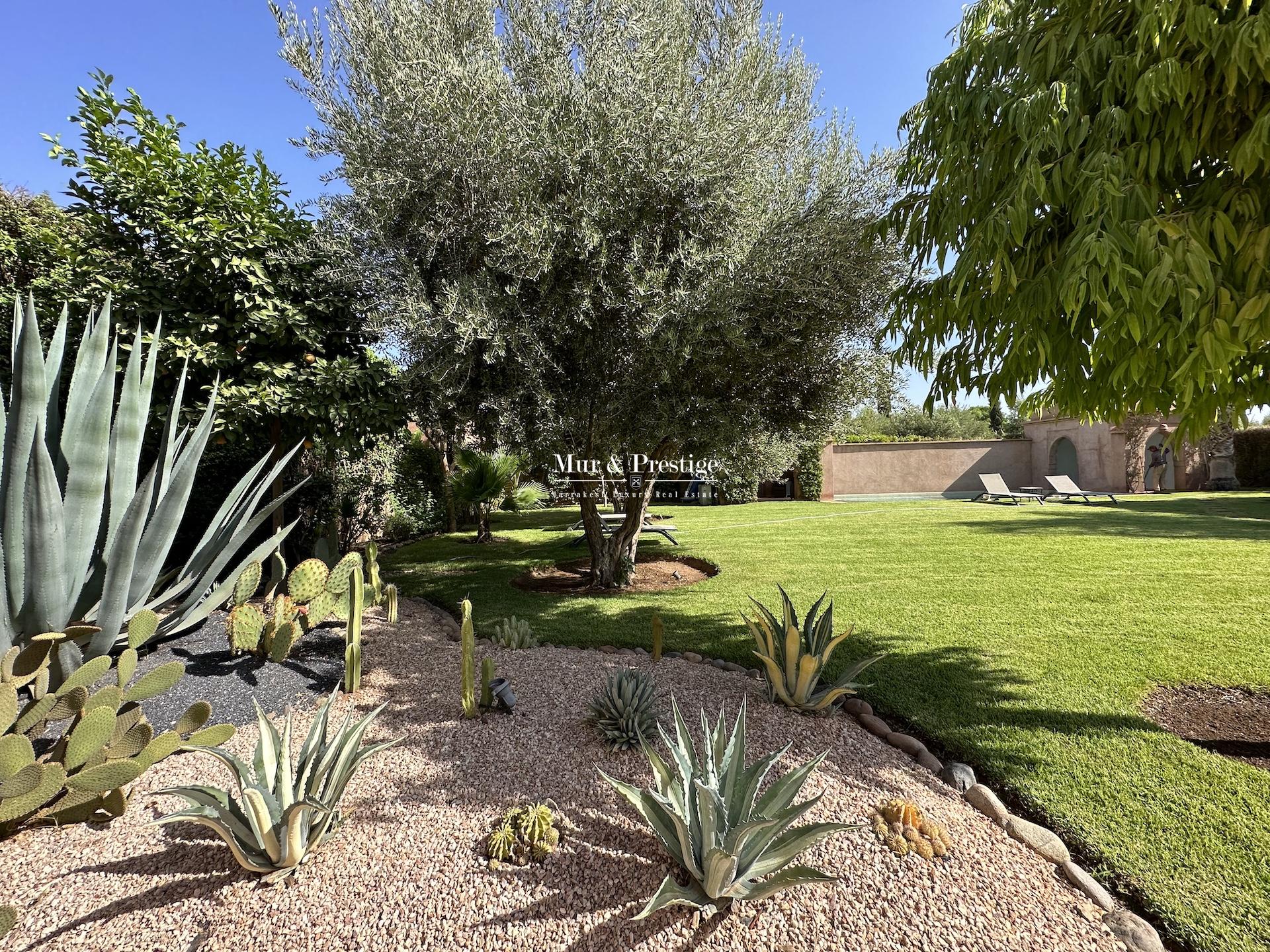 Villa Charles Boccara en vente à Marrakech - Agence Immobilière 