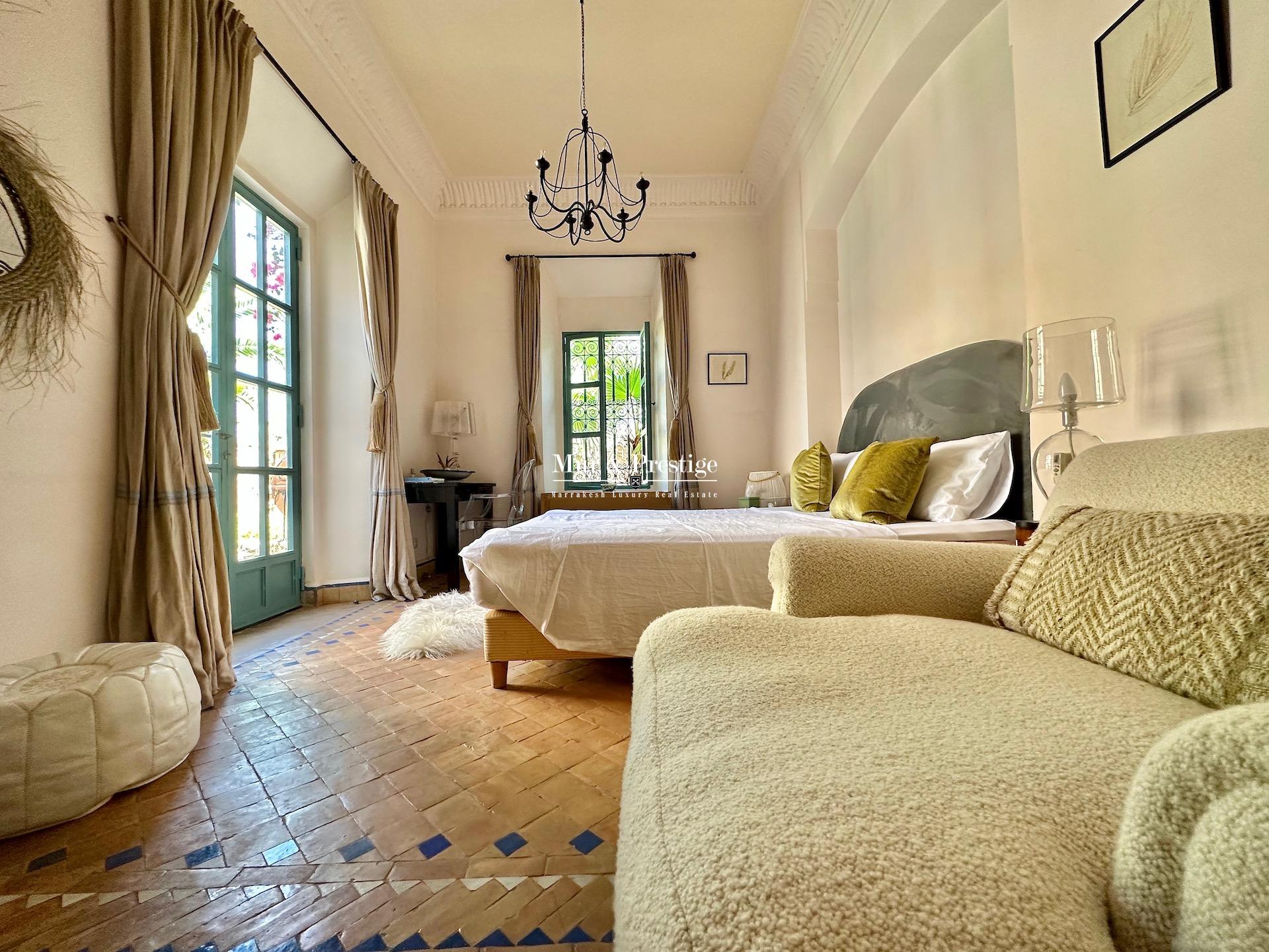 Villa Charles Boccara en vente à Marrakech - Agence Immobilière 