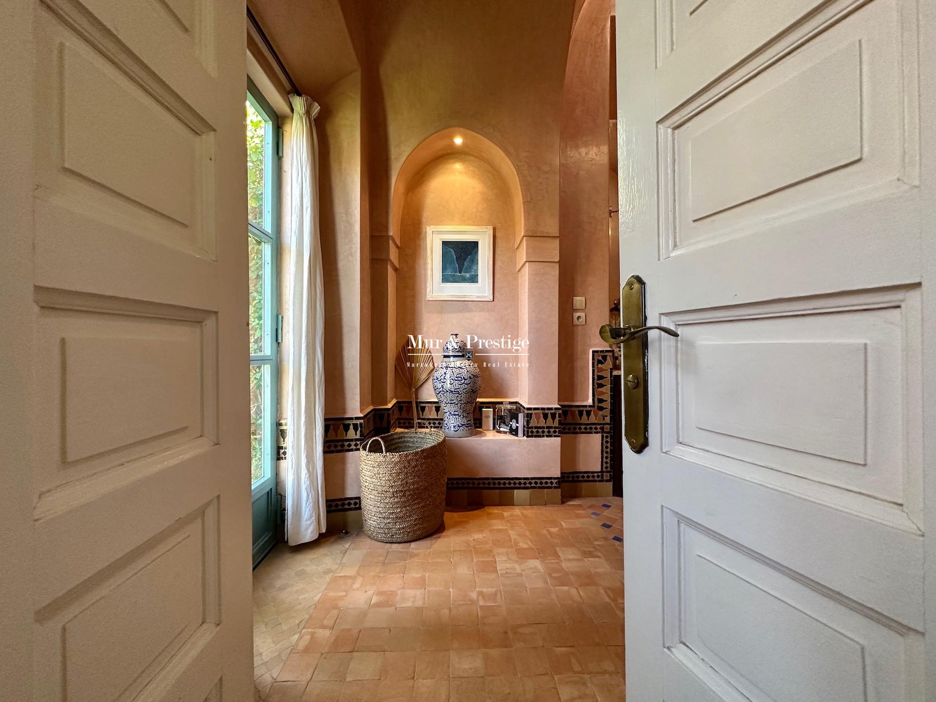Villa Charles Boccara en vente à Marrakech - Agence Immobilière 