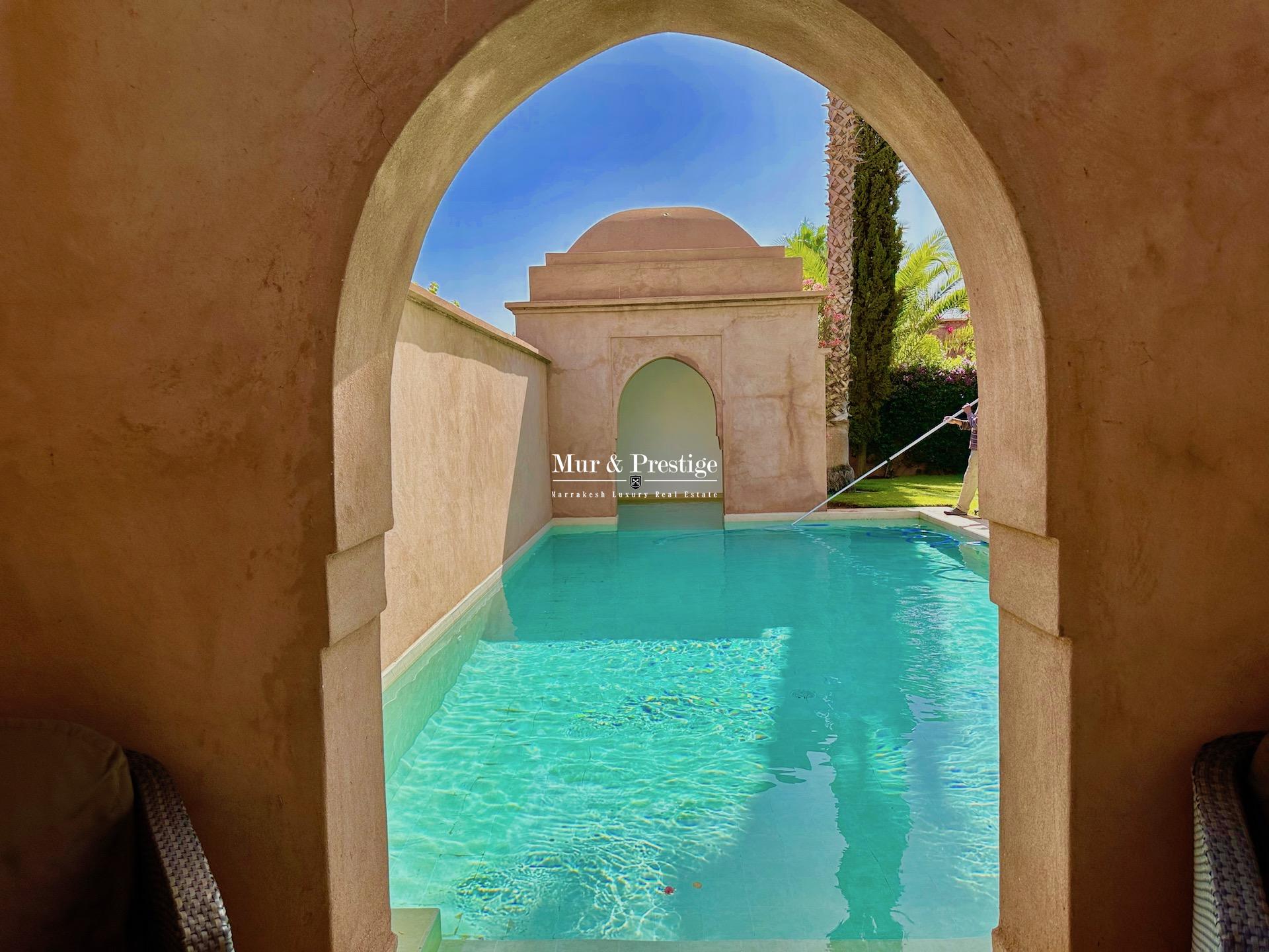 Villa Charles Boccara en vente à Marrakech - Agence Immobilière 