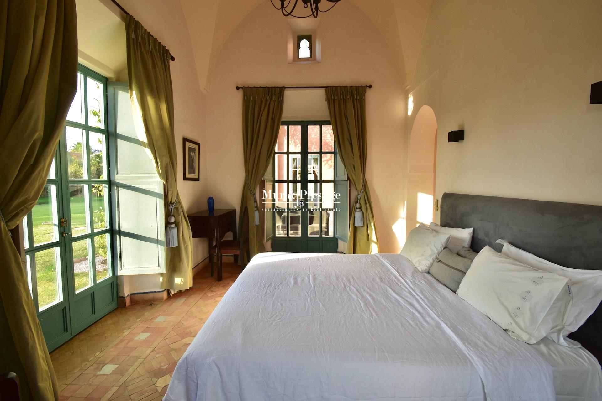 Villa Charles Boccara en vente à Marrakech - Agence Immobilière 