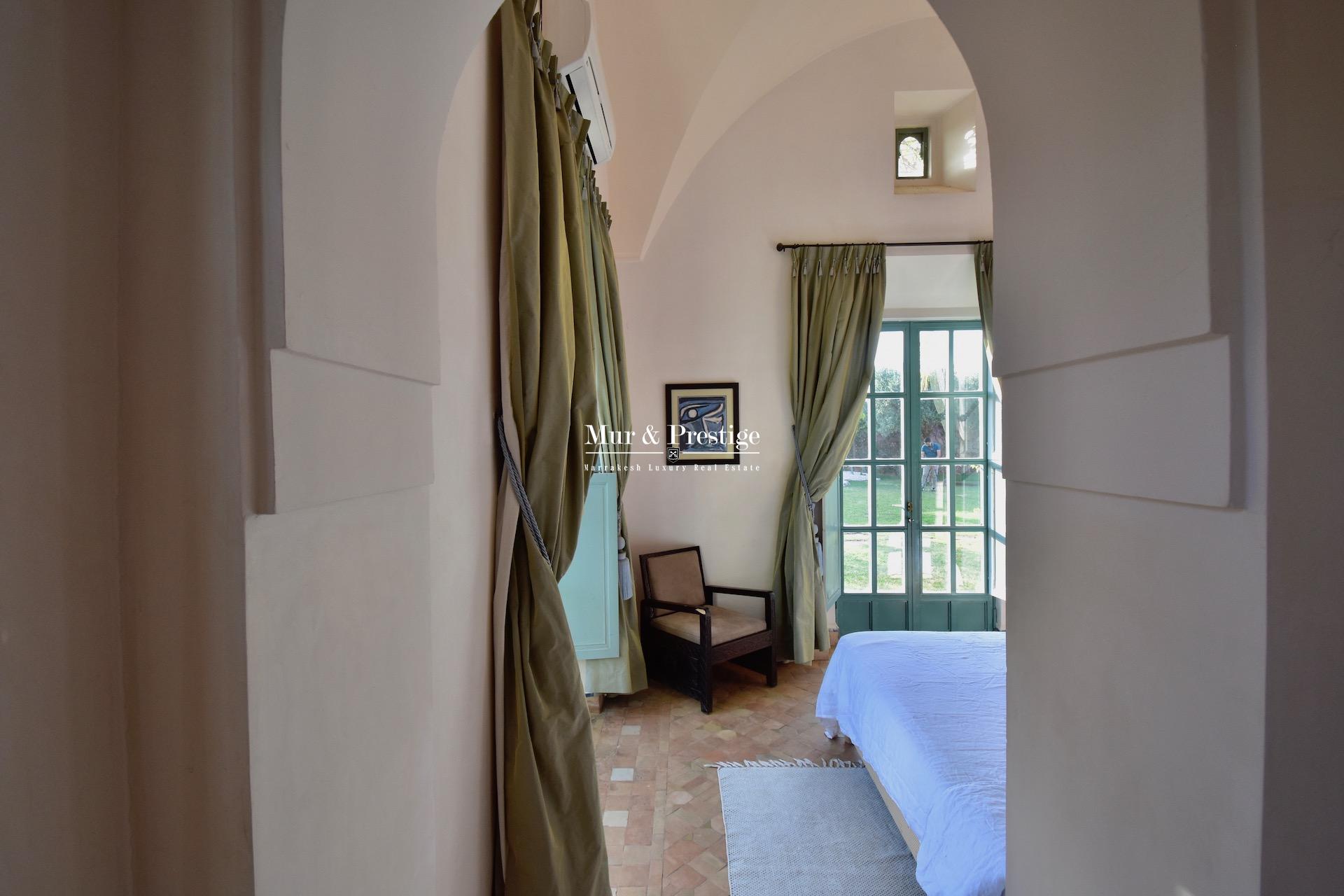 Villa Charles Boccara en vente à Marrakech - Agence Immobilière 