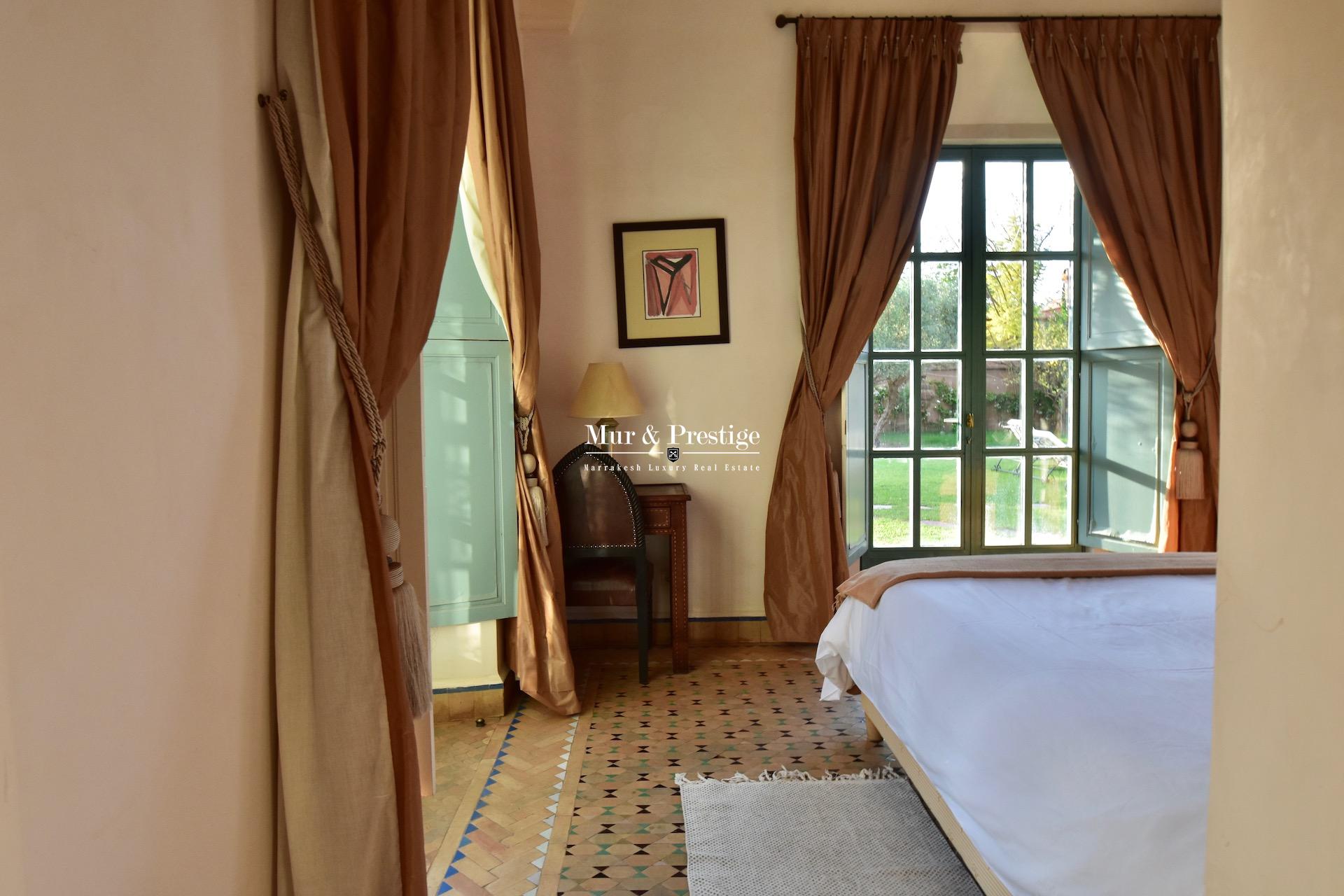 Villa Charles Boccara en vente à Marrakech - Agence Immobilière 