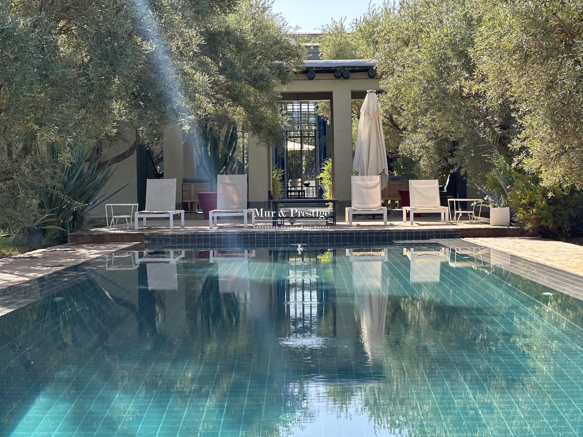 Agence Immobilière Marrakech - Maison de prestige à vendre 