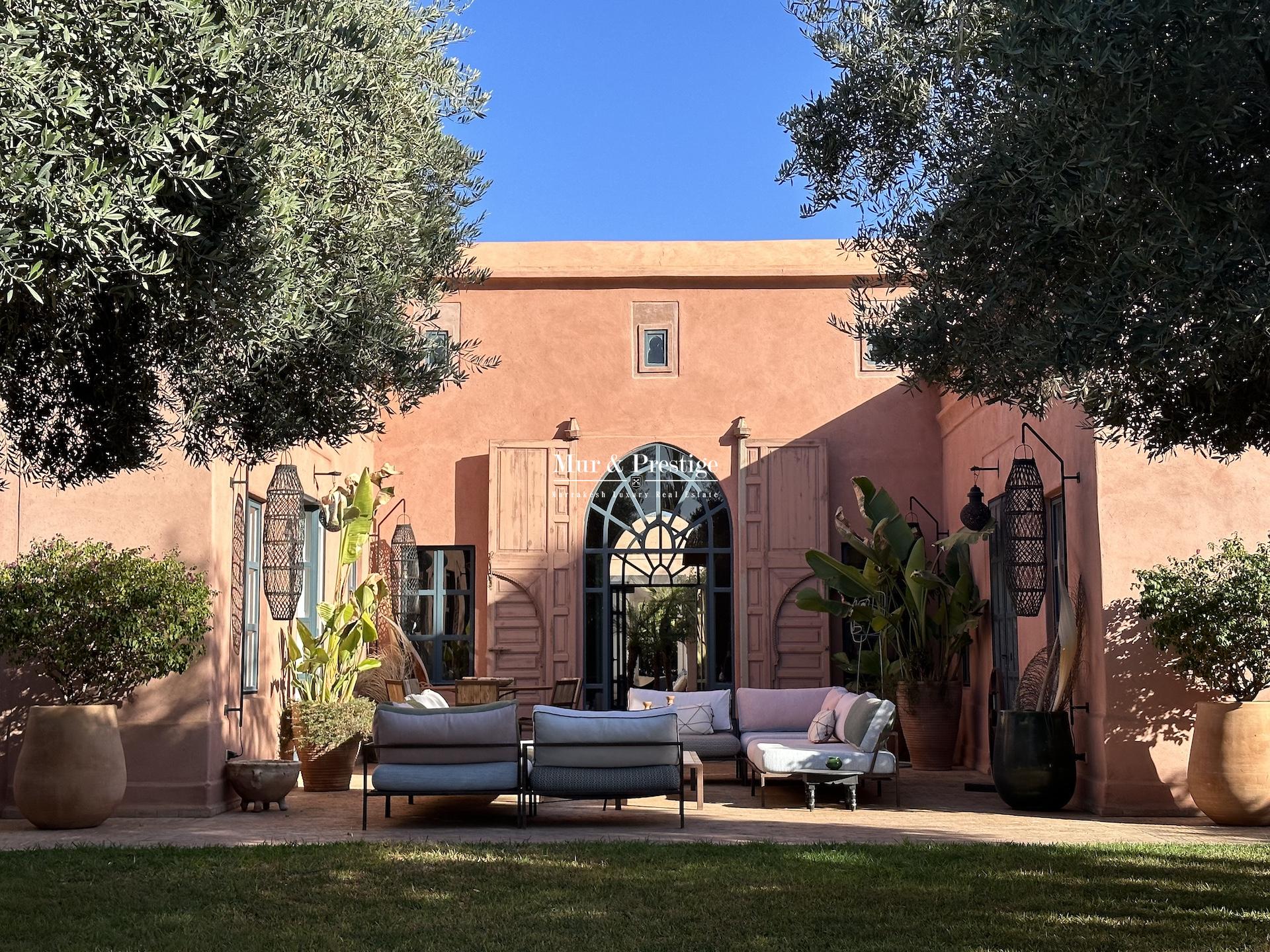 Villa Charles Boccara en Vente à Marrakech 