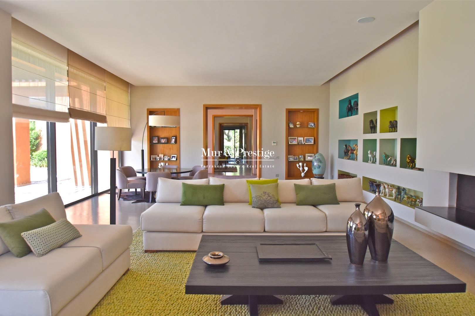 Villa front de golf à vendre à Marrakech 