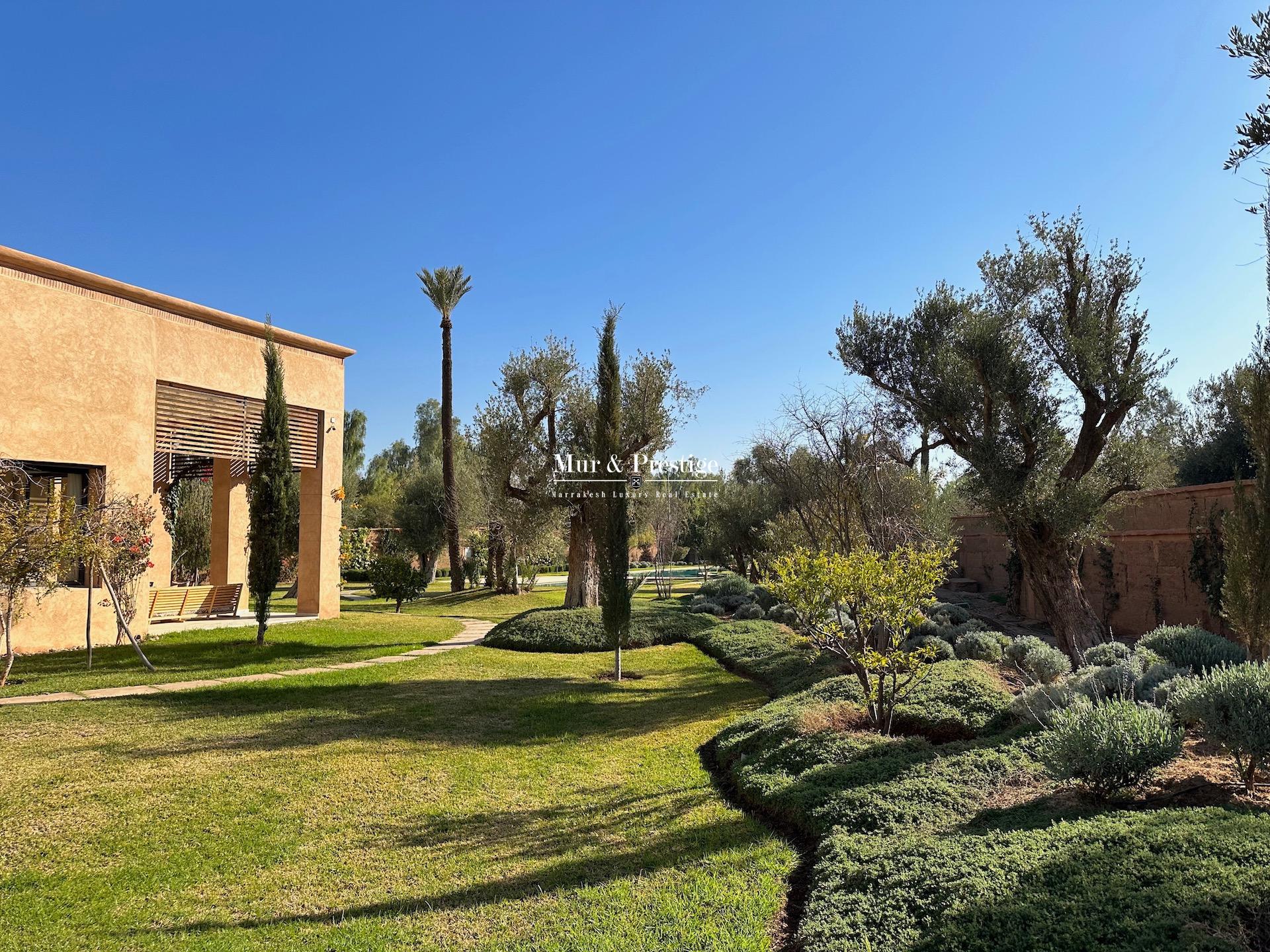 Maison neuve à vendre dans la Palmeraie de Marrakech  