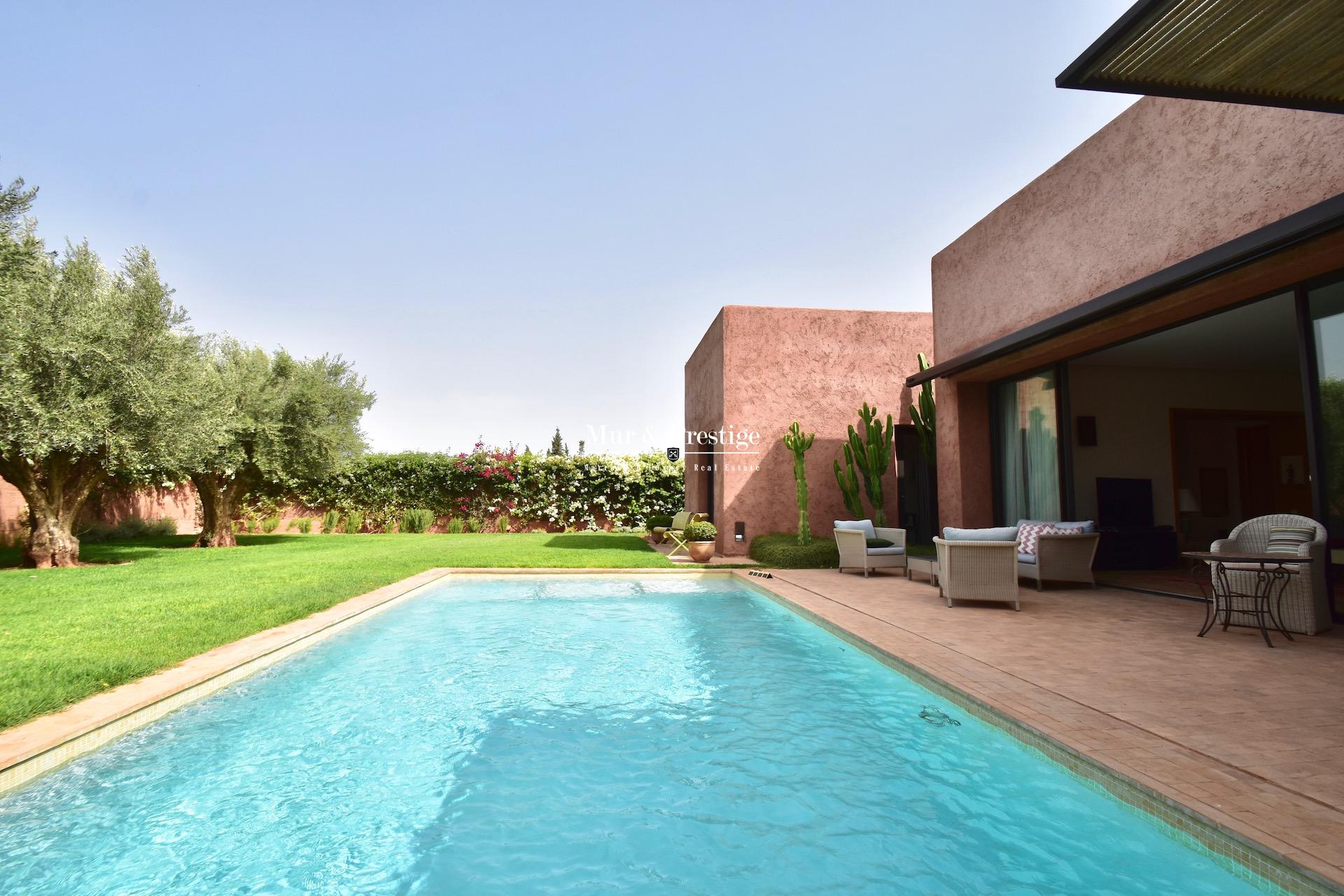 Maison à vendre au golf de Royal Palm Fairmont Marrakech  