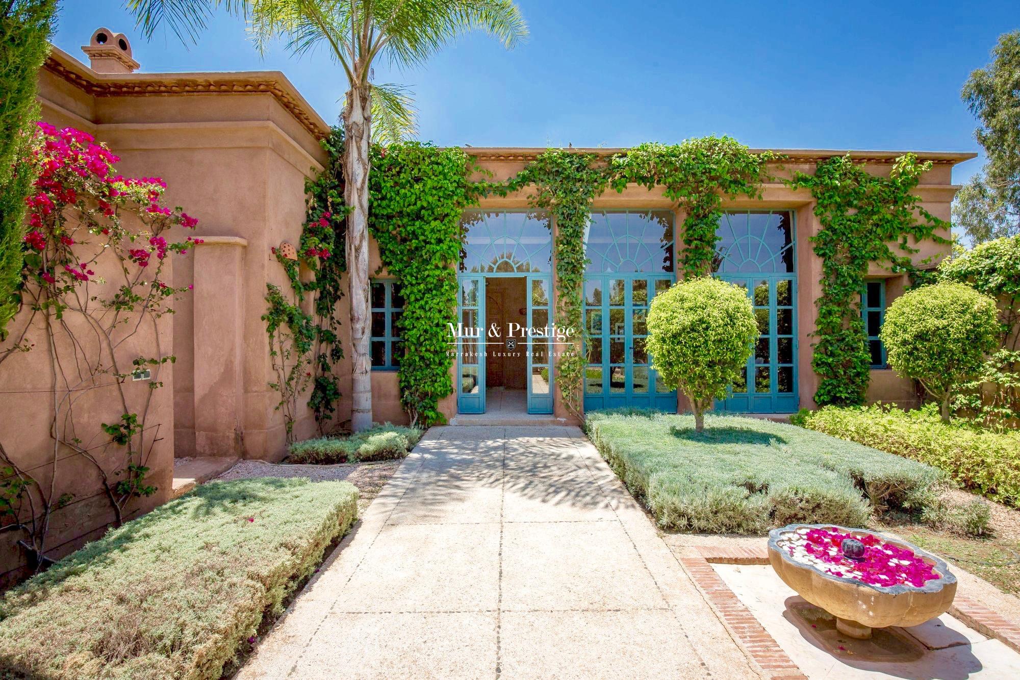 Villa de charme à vendre à Marrakech