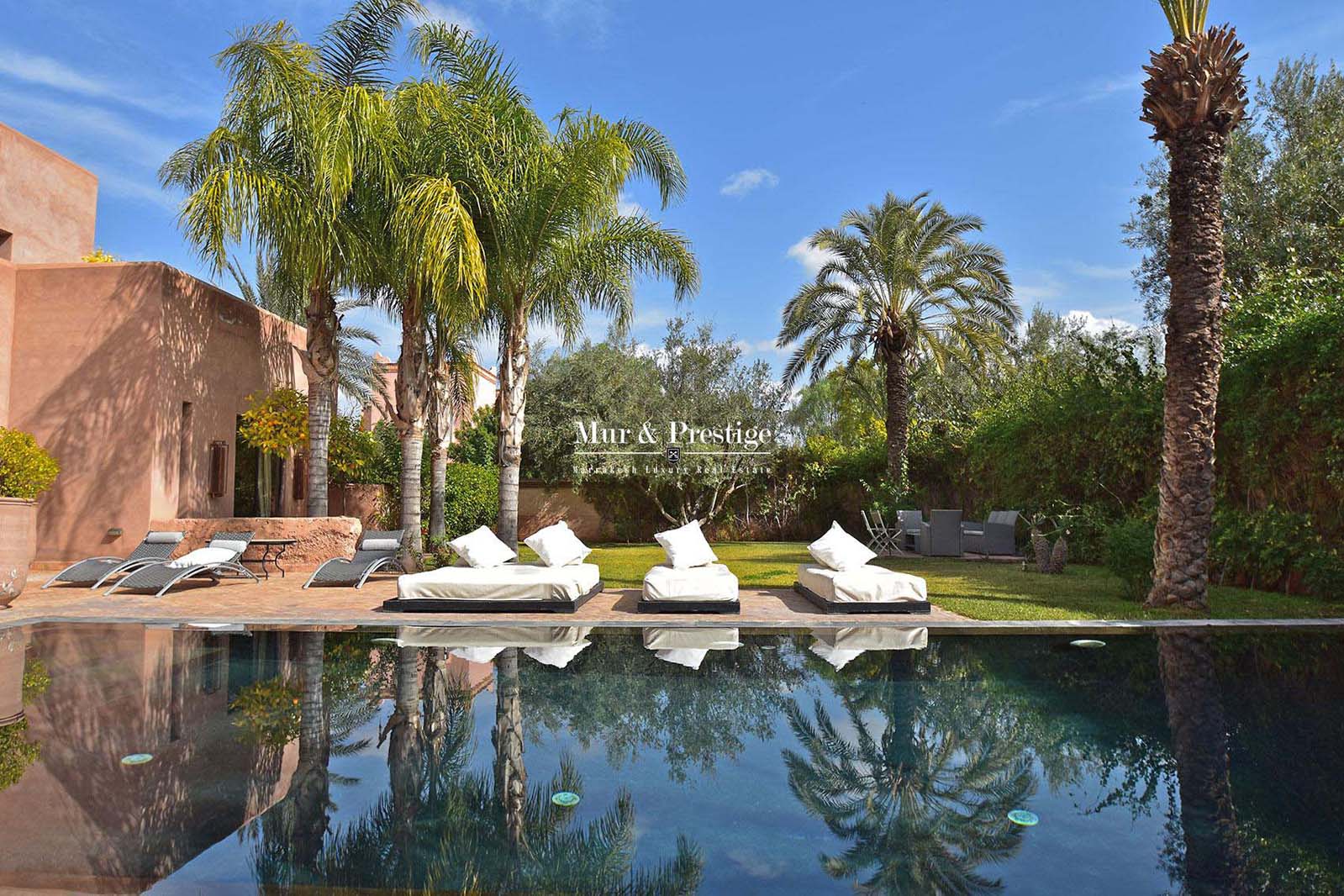 Achat d’une villa de luxe sur golf